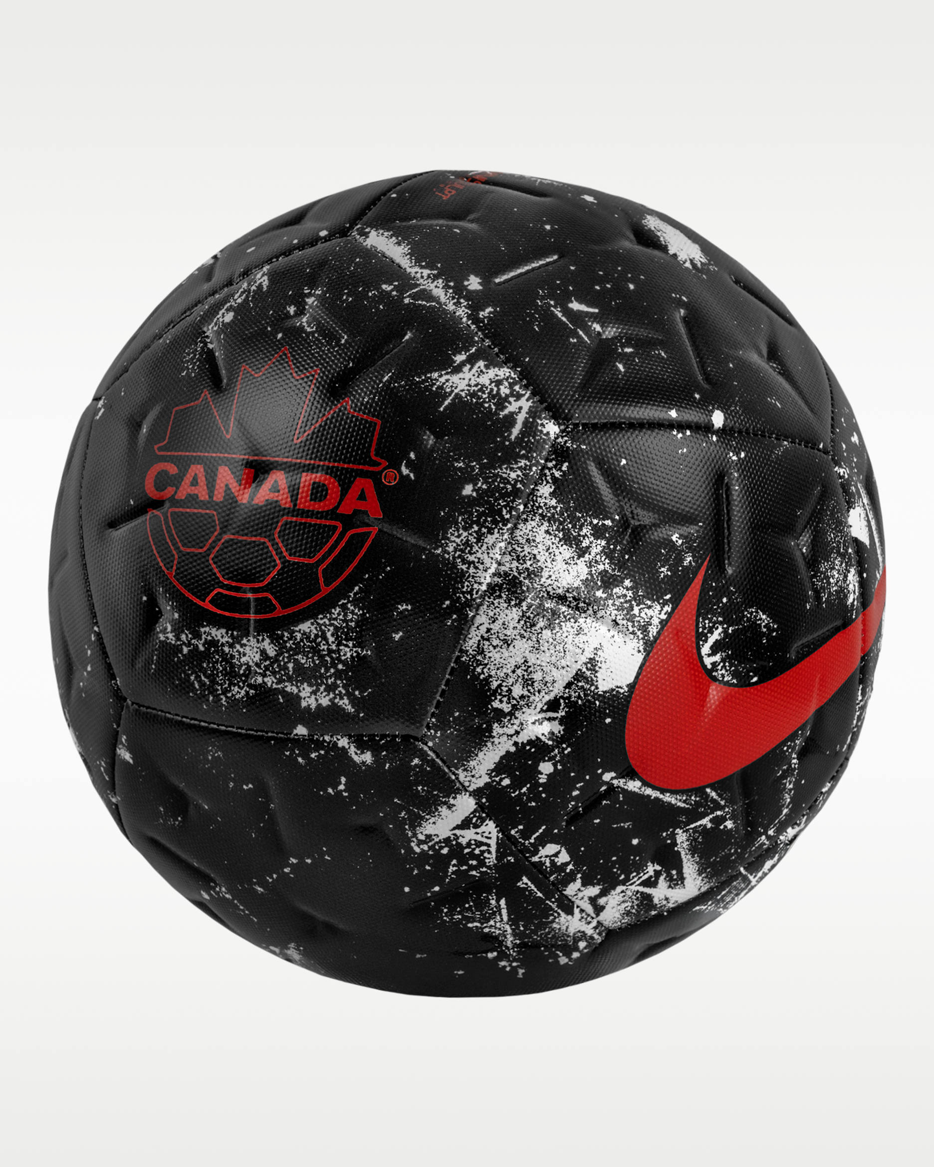 Canada Academy Soccer Ball (Size 5) - Black