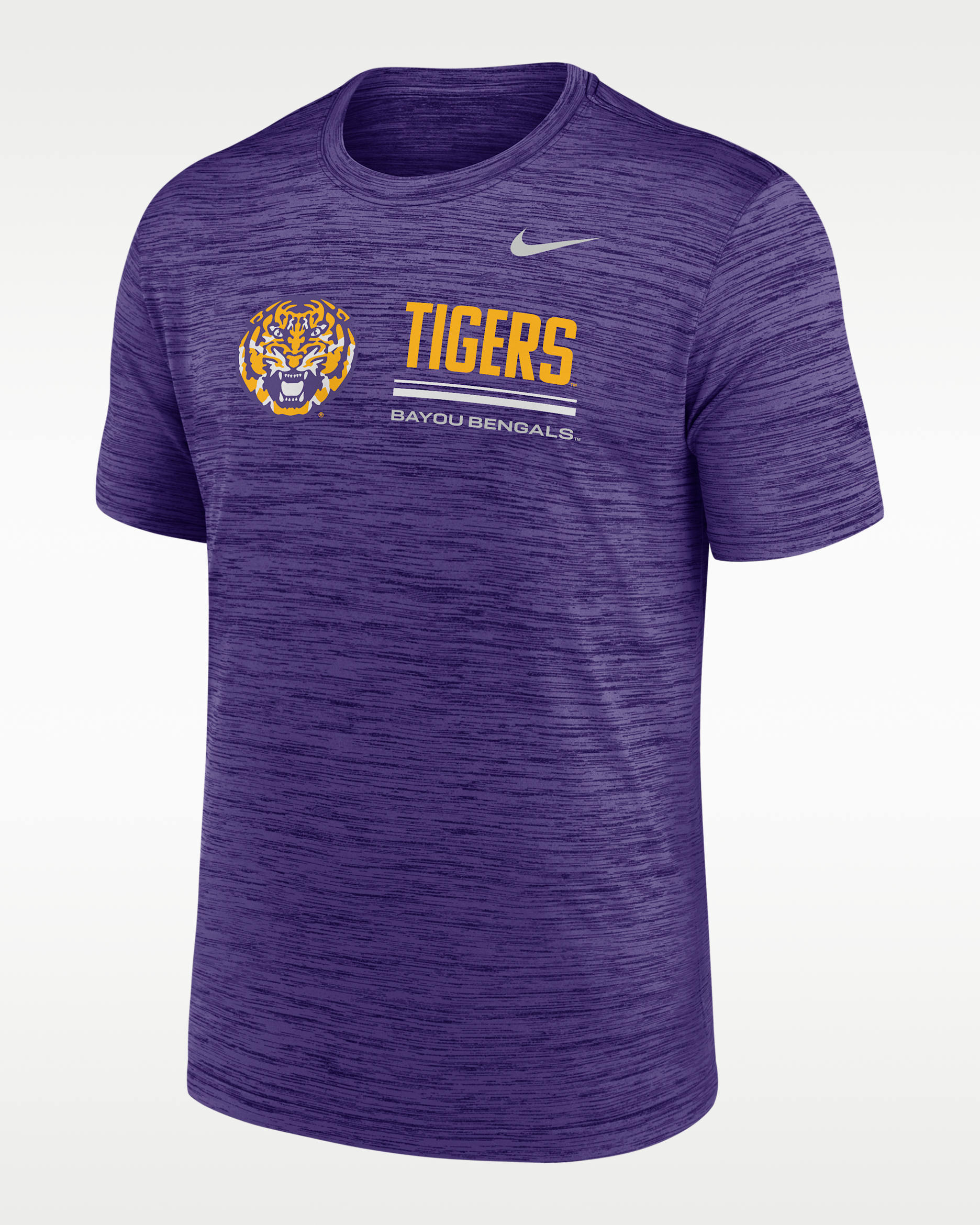 LSU Sideline Velocity Men's Nike Dri-FIT College T-Shirt - Purple