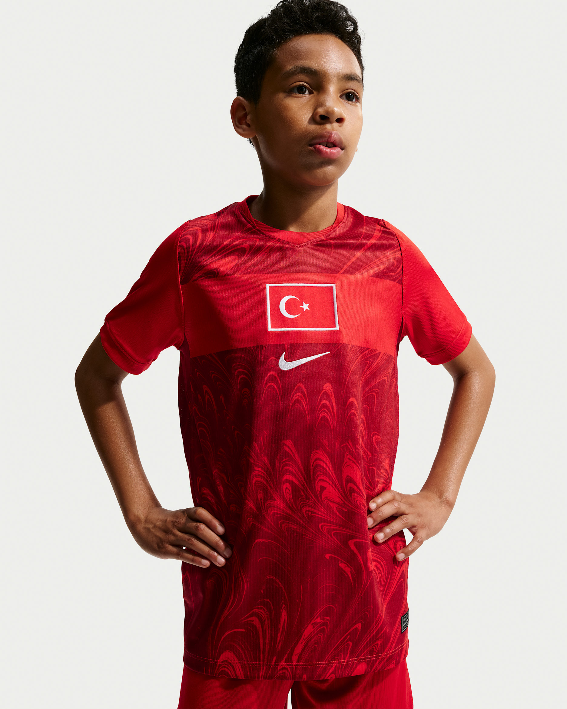 Turkey 2026 Men's Nike Dri-FIT Football Replica Shirt - Sport Red/Team Red/White