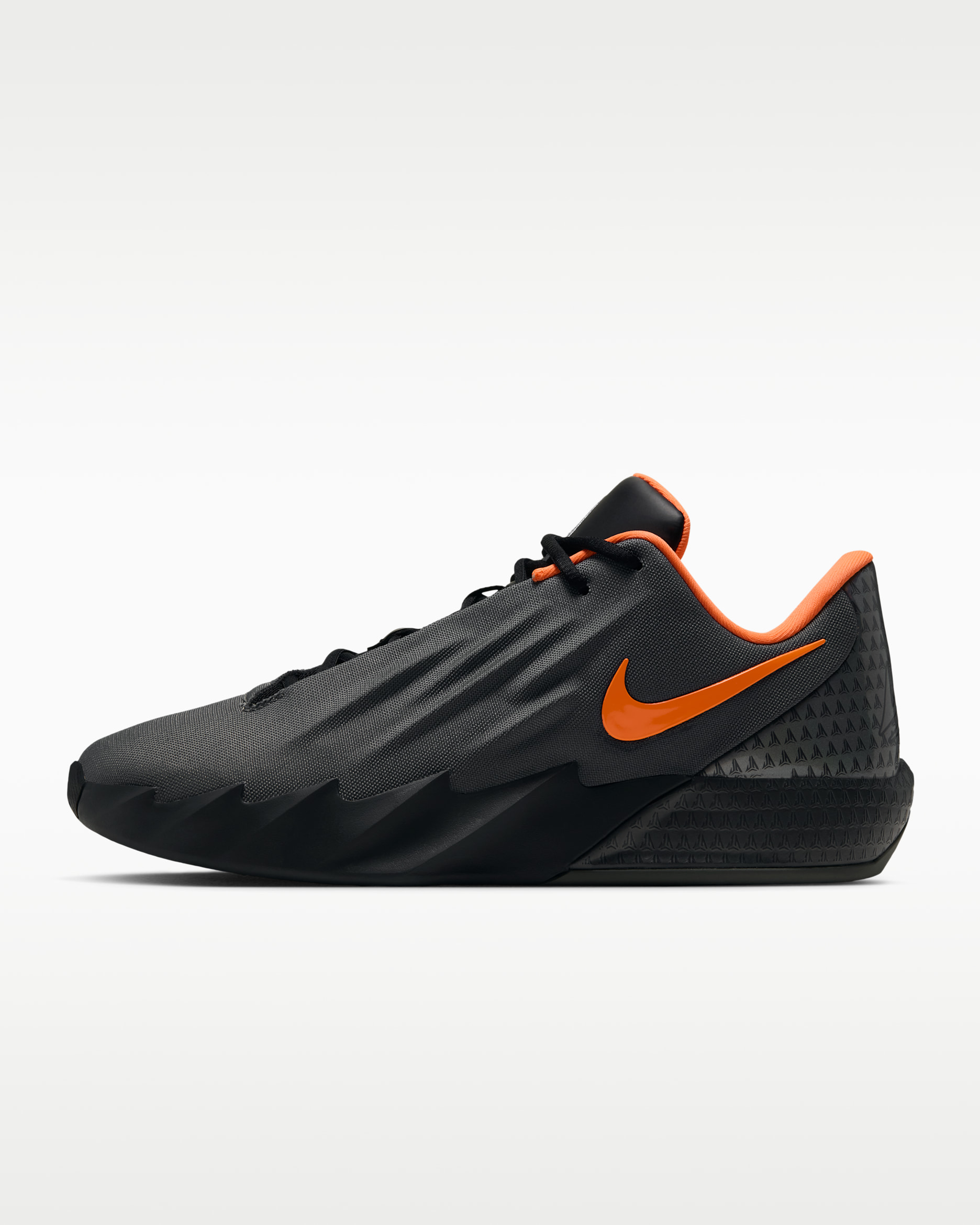 Tenis de básquetbol Ja Twelve Time - Negro/Gris hierro/Gris humo oscuro/Naranja total