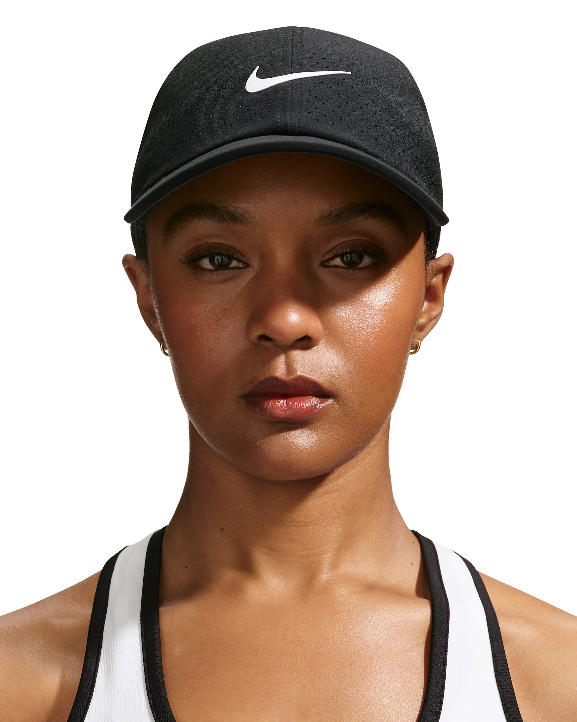 Nike Dri-FIT ADV Club Cap - Black/White