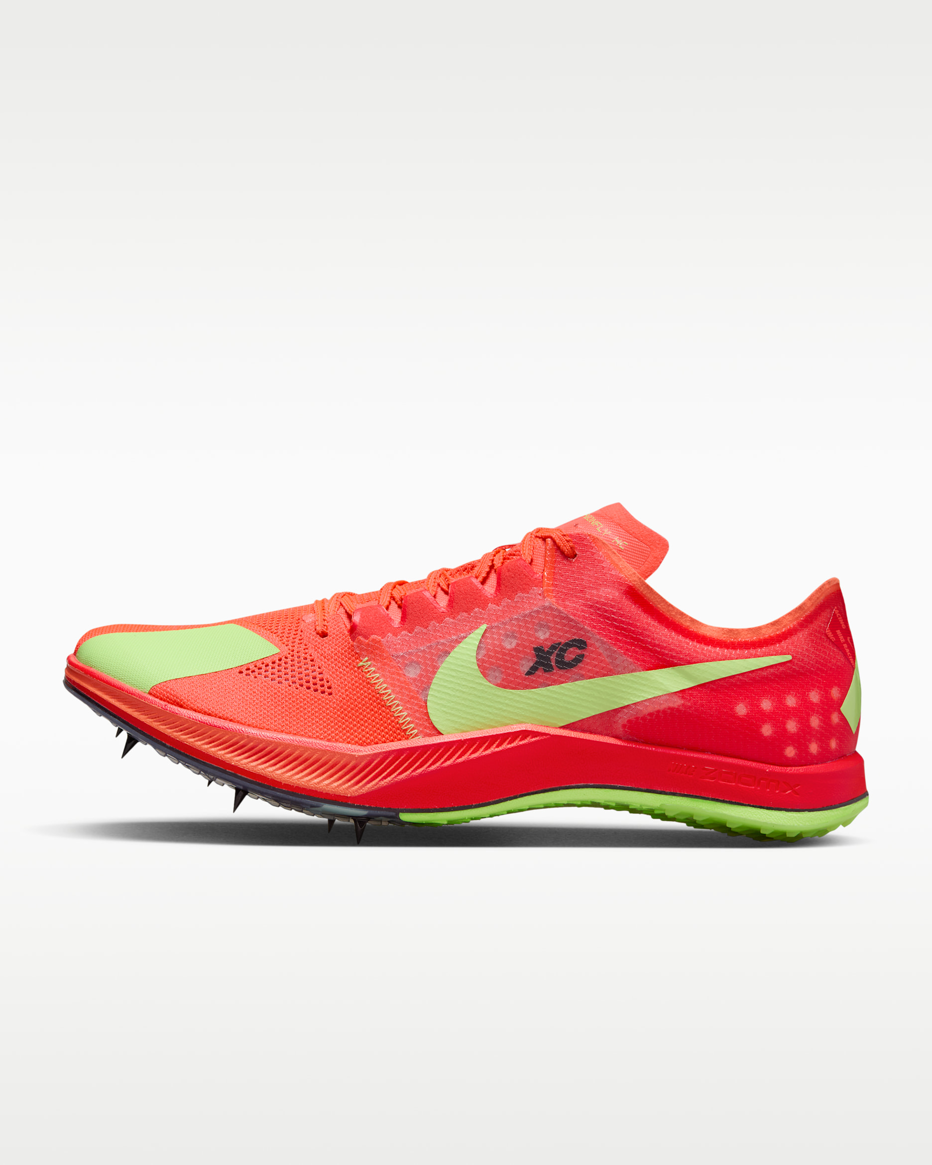 Nike Dragonfly XC Cross-Country Spikes - Hyper Orange/Bright Crimson/Mint Foam/Lime Blast