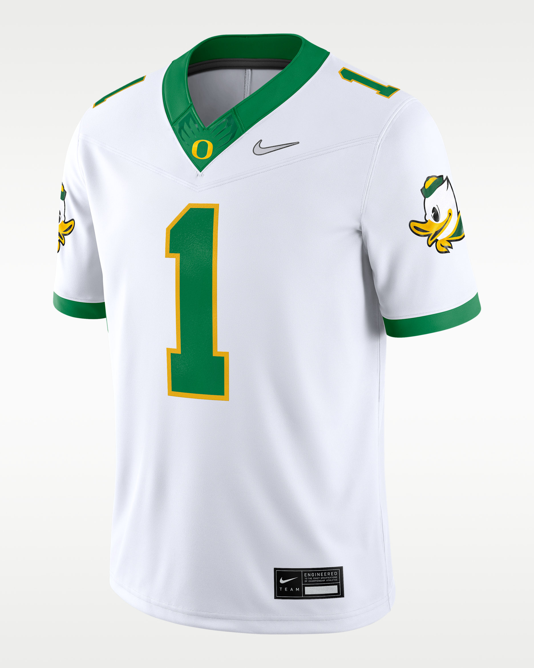 Oregon Ducks Men's Nike Dri-FIT College Game Jersey - White