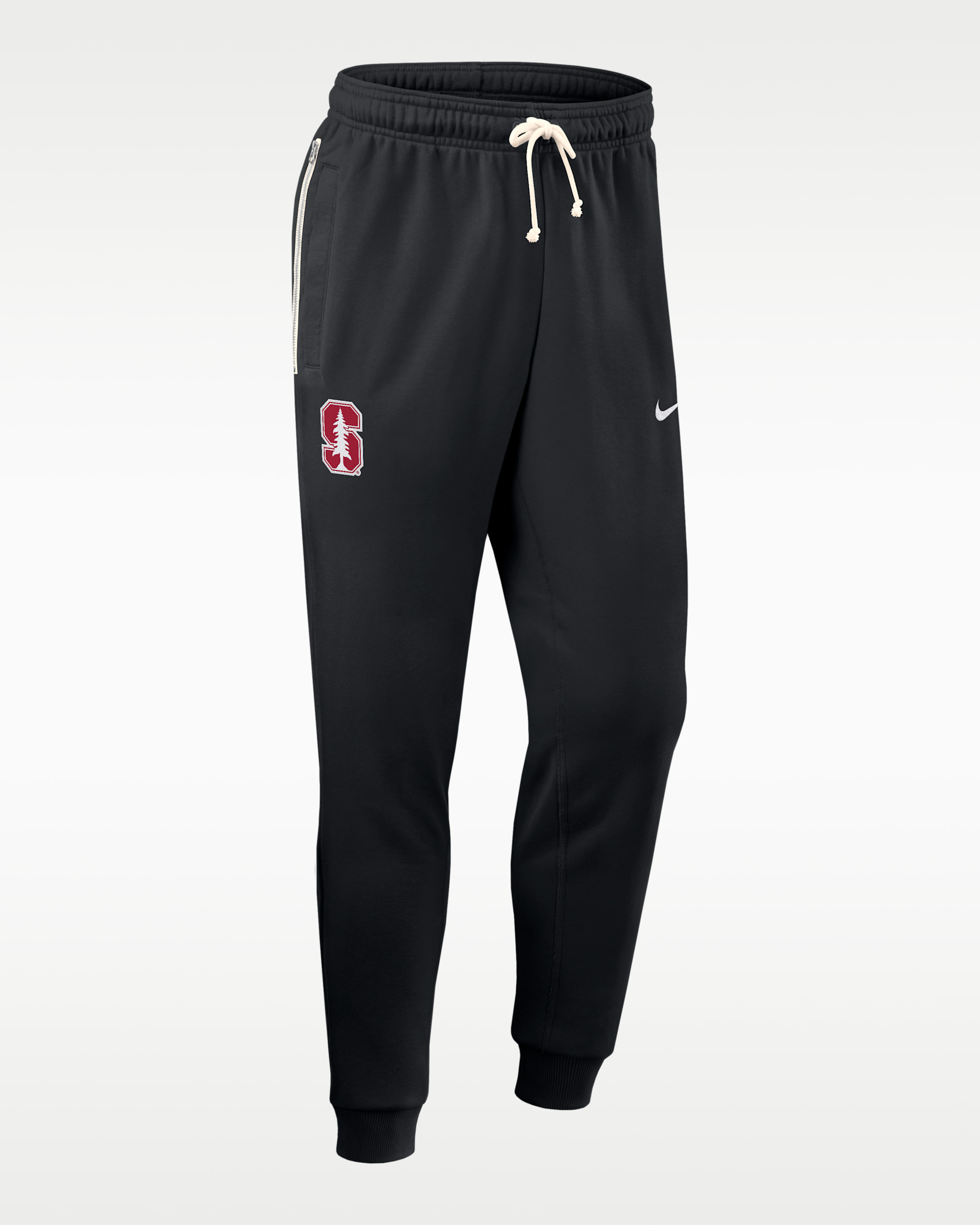 Stanford Sideline Men's Nike Dri-FIT College Taper Pants - Black