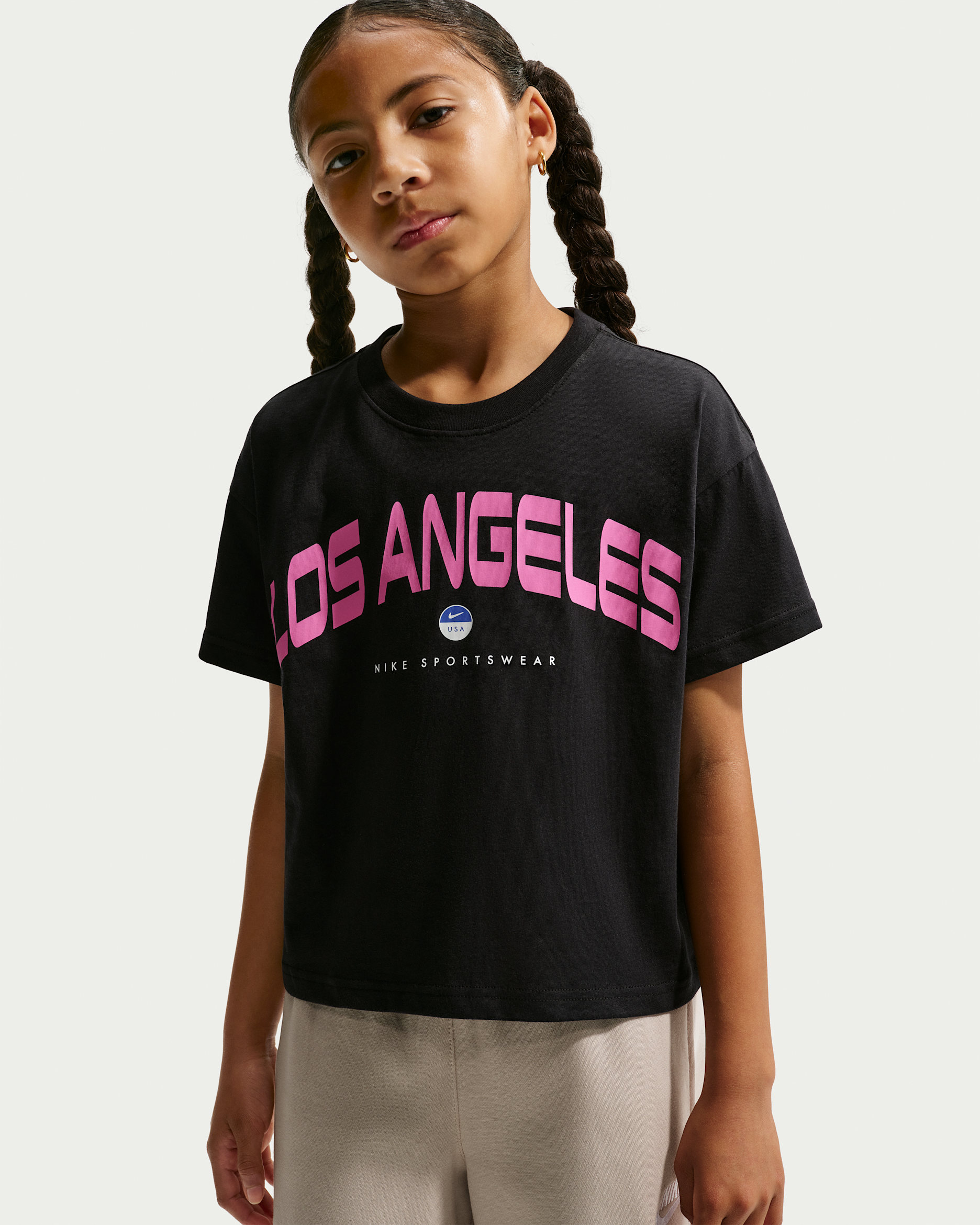 T-shirt Nike Sportswear – Ragazza - Nero