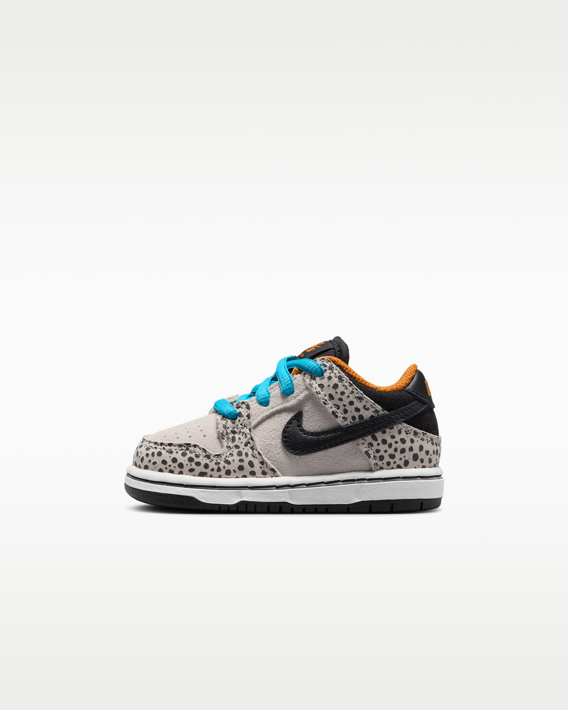 Nike SB Dunk Low Pro Electric Baby/Toddler Shoes - Phantom/Black/Monarch/Black