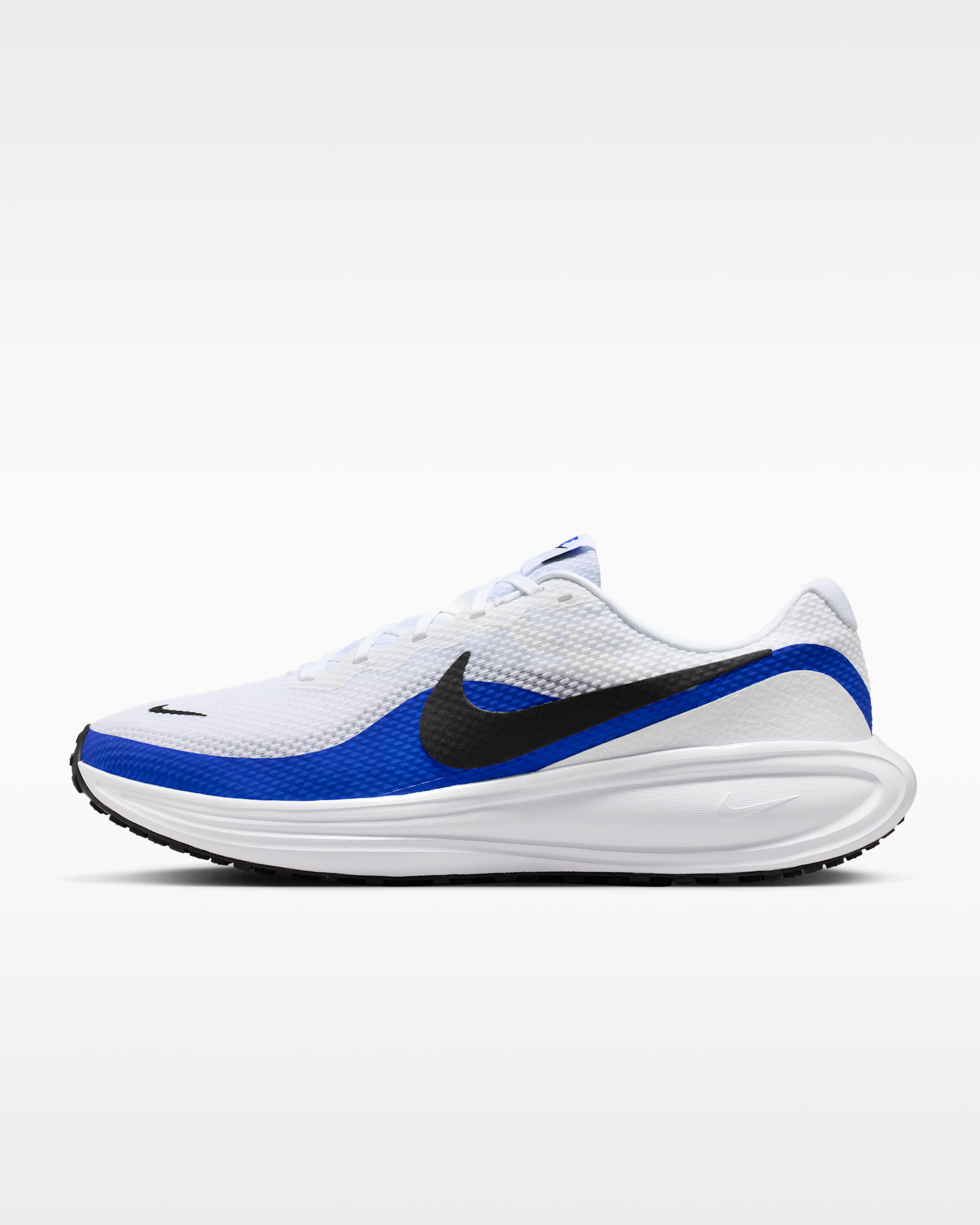 Nike Revolution 8 Men's Road Running Shoes - White/Racer Blue/Black