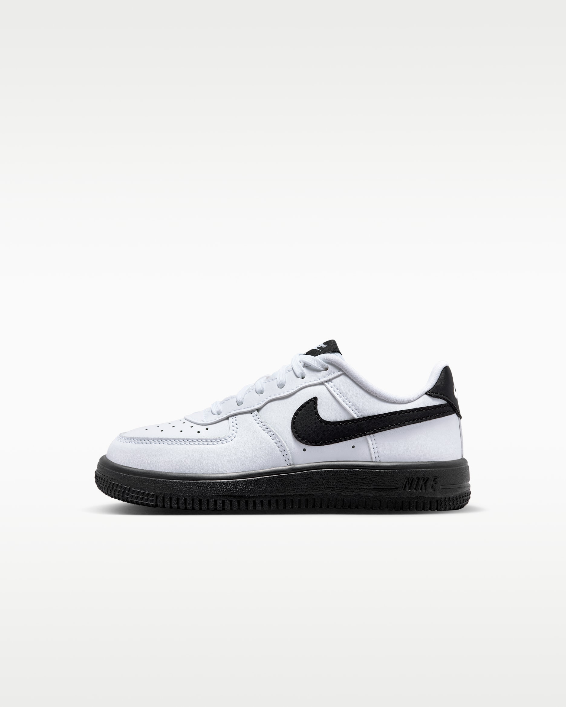 Chaussure Nike Force 1 Low pour enfant - Blanc/Noir