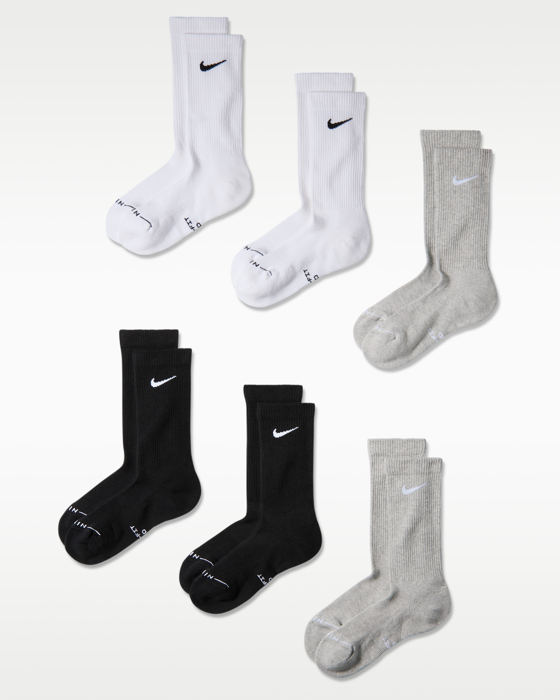 Calcetas (6 pares) Nike Everyday Elevated - Multicolor