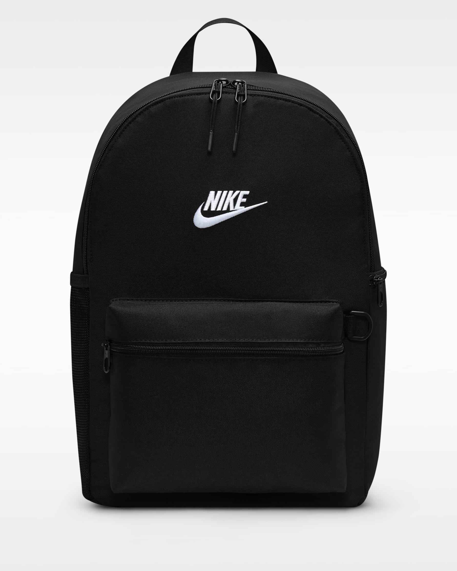 ナイキ ヘリテージ バックパック 2.0 (23L) - ブラック/ブラック/ホワイト