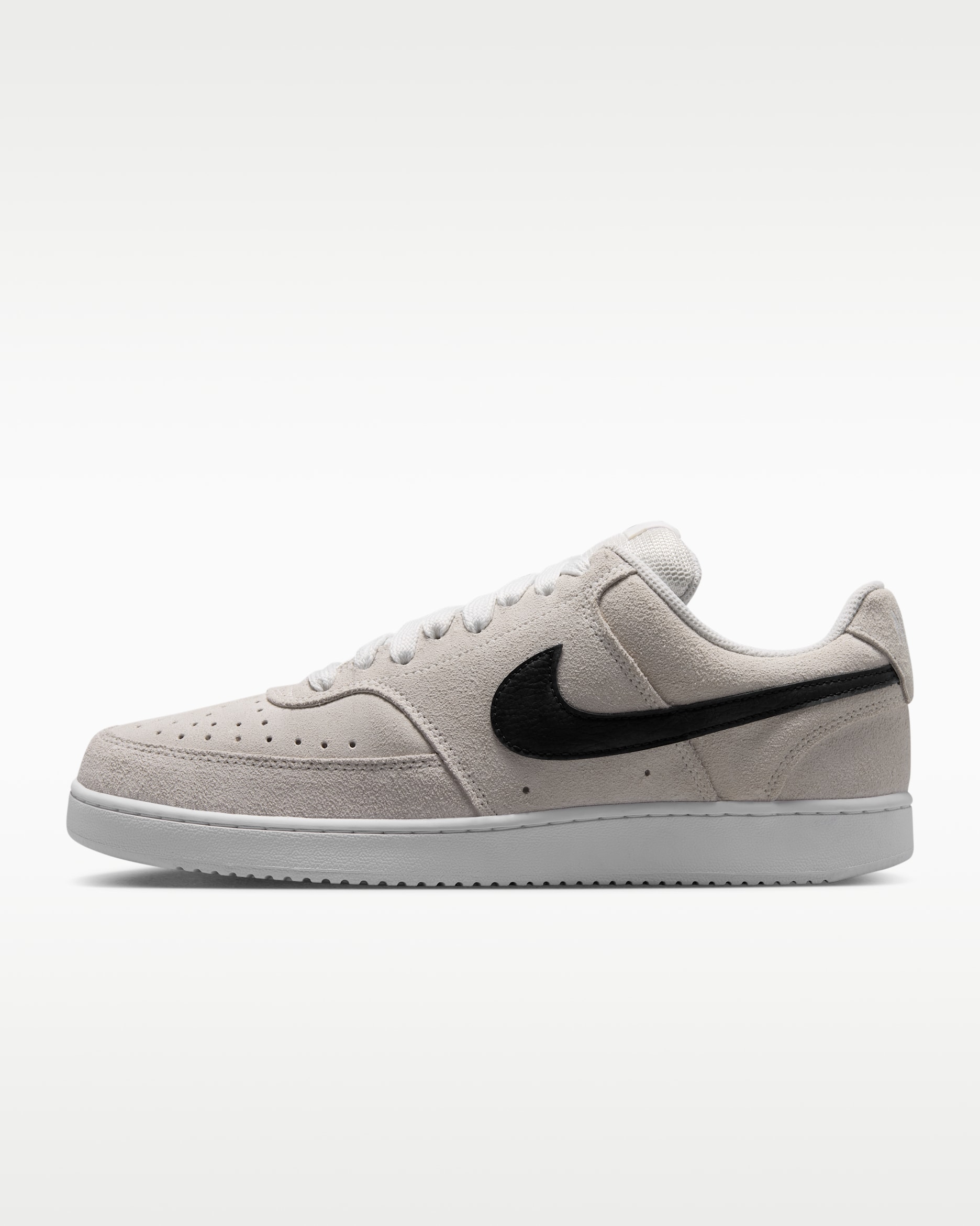 Tenis para hombre Nike Court Vision Low FL - Blanco cumbre/Blanco/Negro