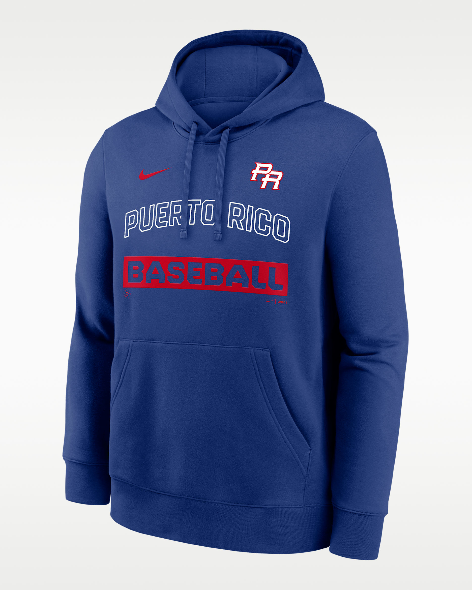 Puerto Rico National Baseball Team 2026 World Baseball Classic Club Men's Nike Pullover Hoodie - Royal