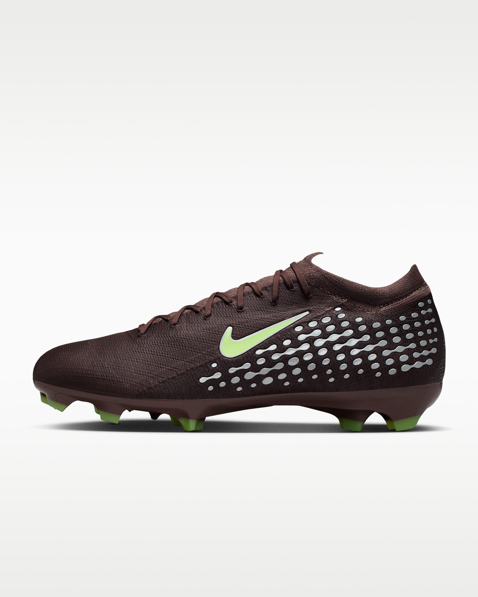 Nike Mercurial Vapor 16 Pro "Kylian Mbappé" Firm-Ground Low-Top Soccer Cleats - Plum Eclipse/Metallic Silver