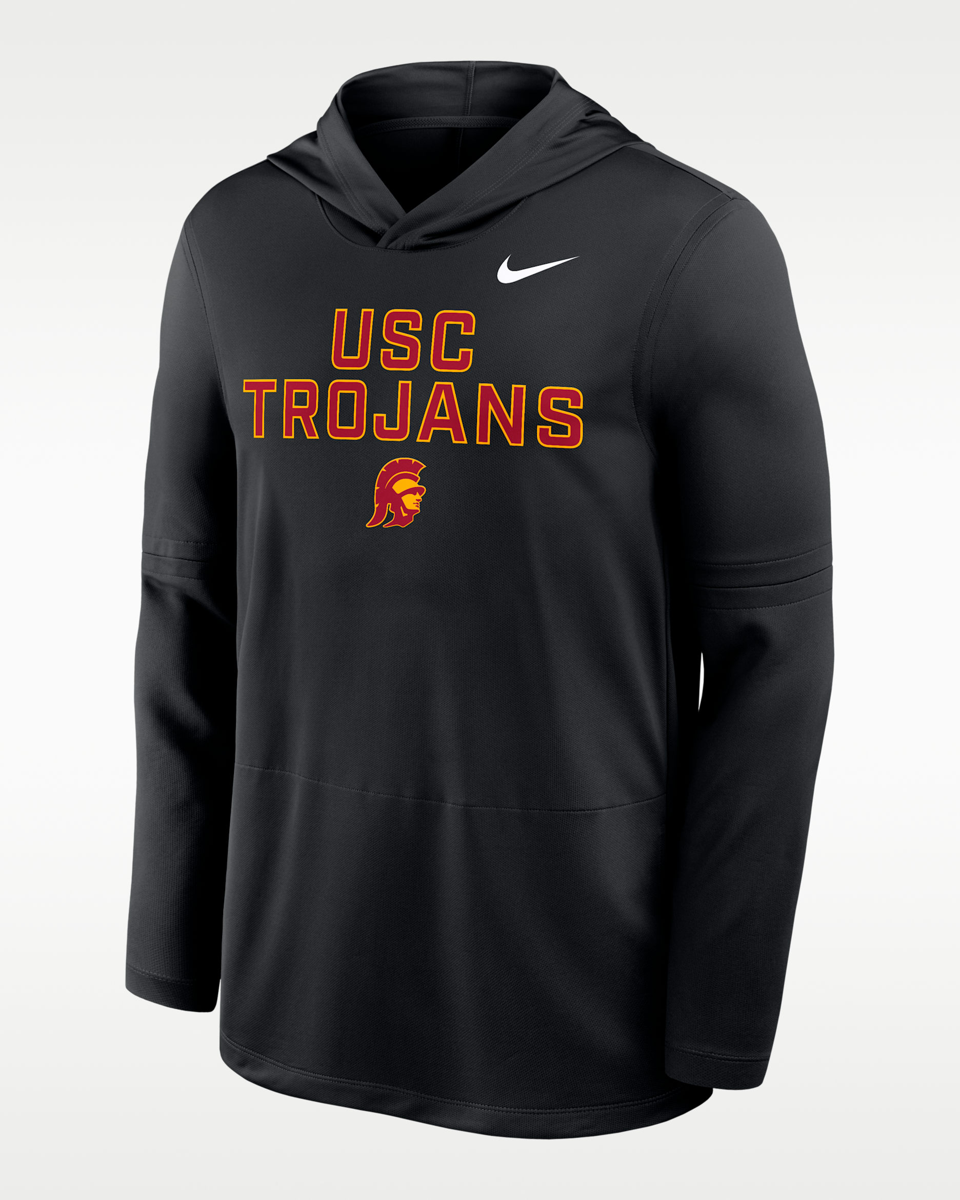 USC Sideline Men's Nike Dri-FIT College Long-Sleeve Hooded Top - Black