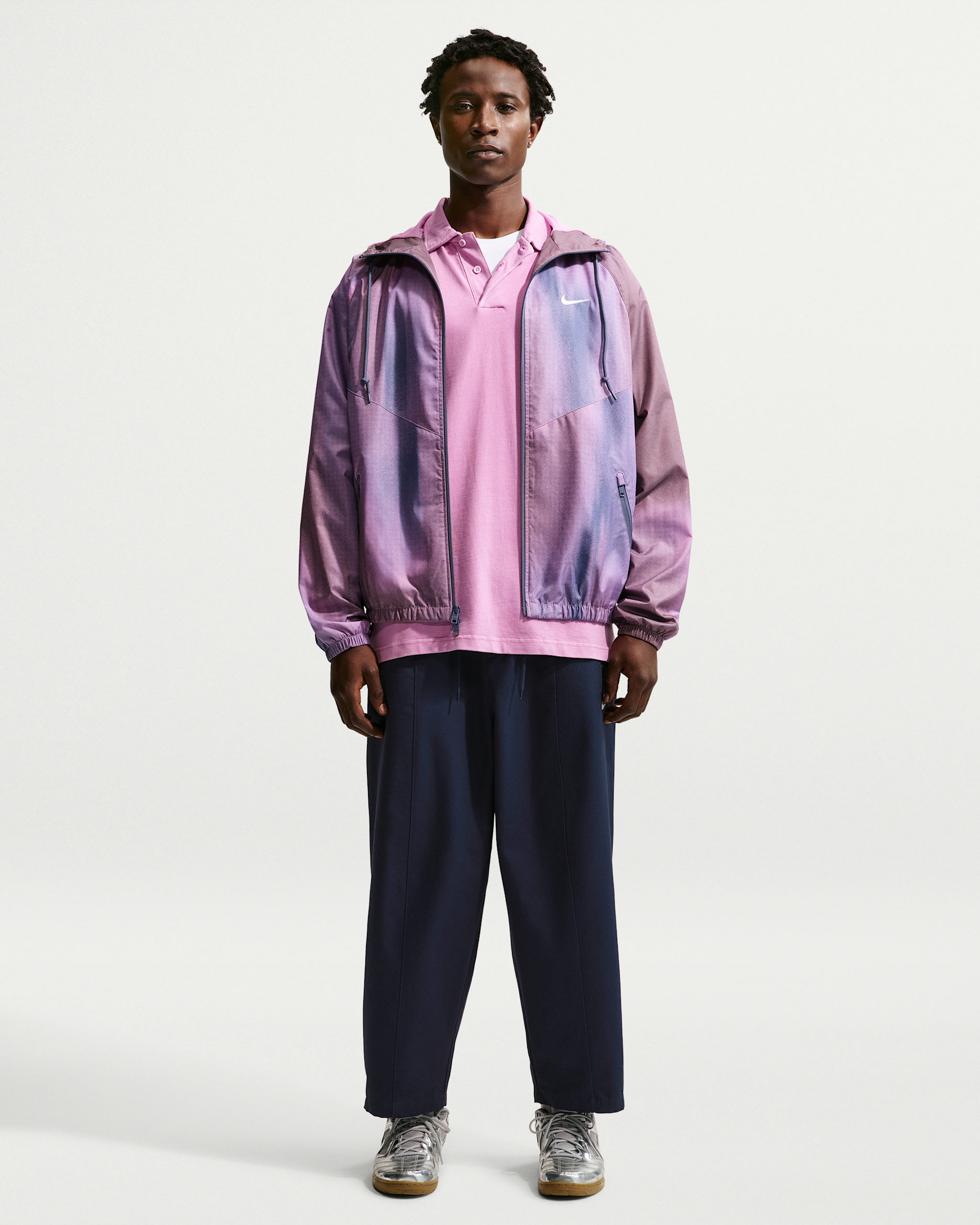 Nike Sportswear Club Men's Sneaker Trousers - Obsidian/White