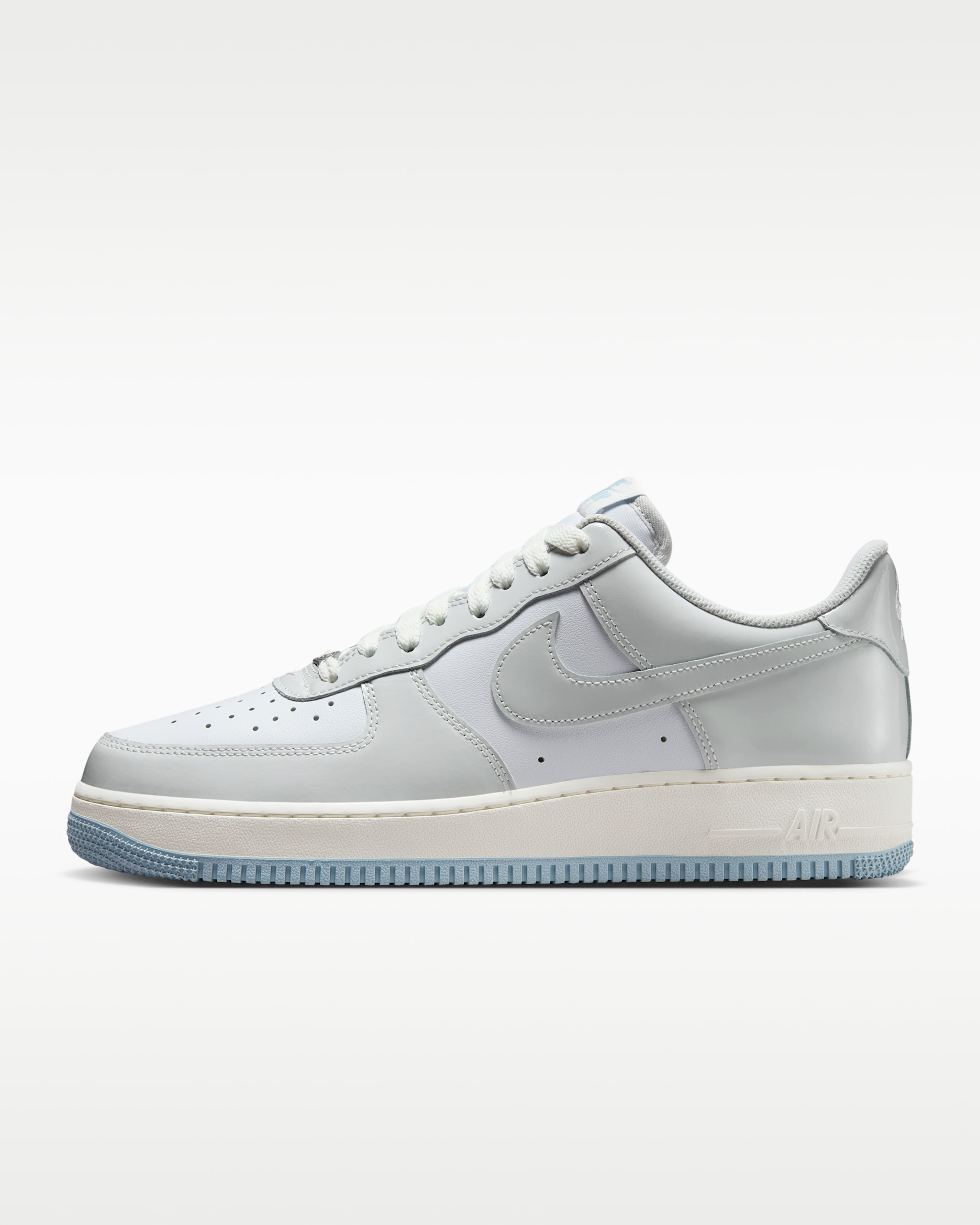 Nike Air Force 1 '07 Men's Shoes - White/Sail/Light Armoury Blue/Photon Dust