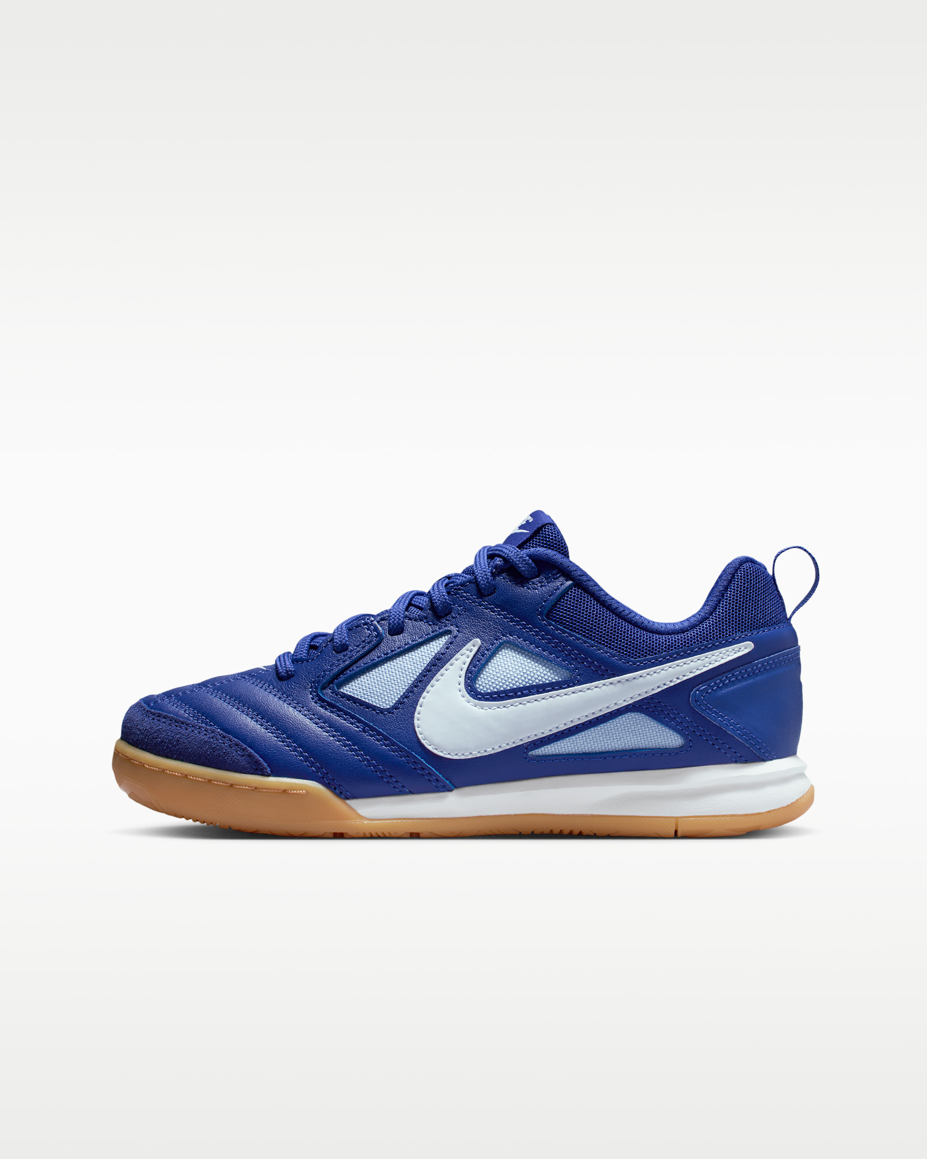 Nike Gato kinderschoenen - Deep Night/Gum Yellow/Aluminum/Football Grey