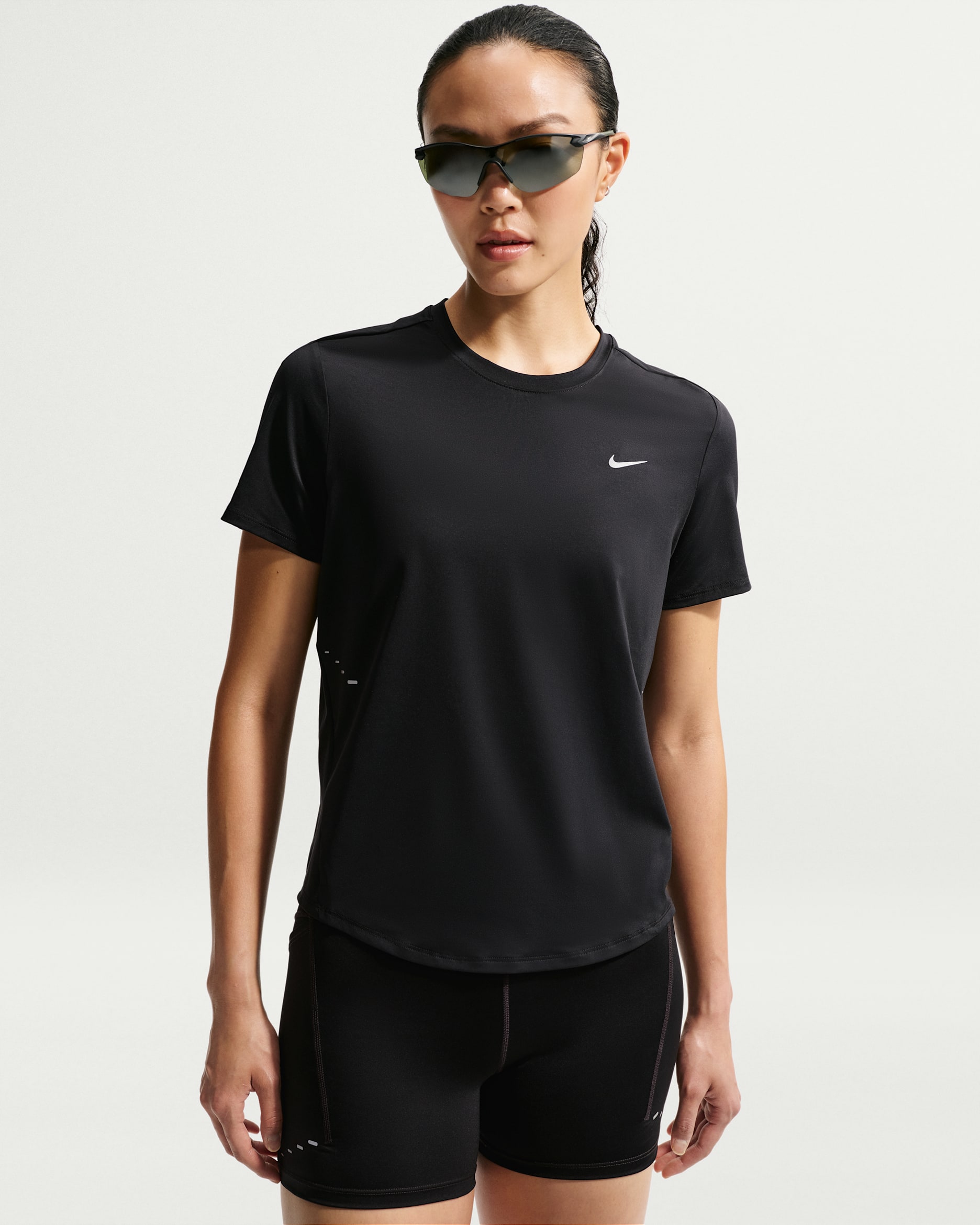 Nike Swift Women's Dri-FIT Short-Sleeve Running Top - Black