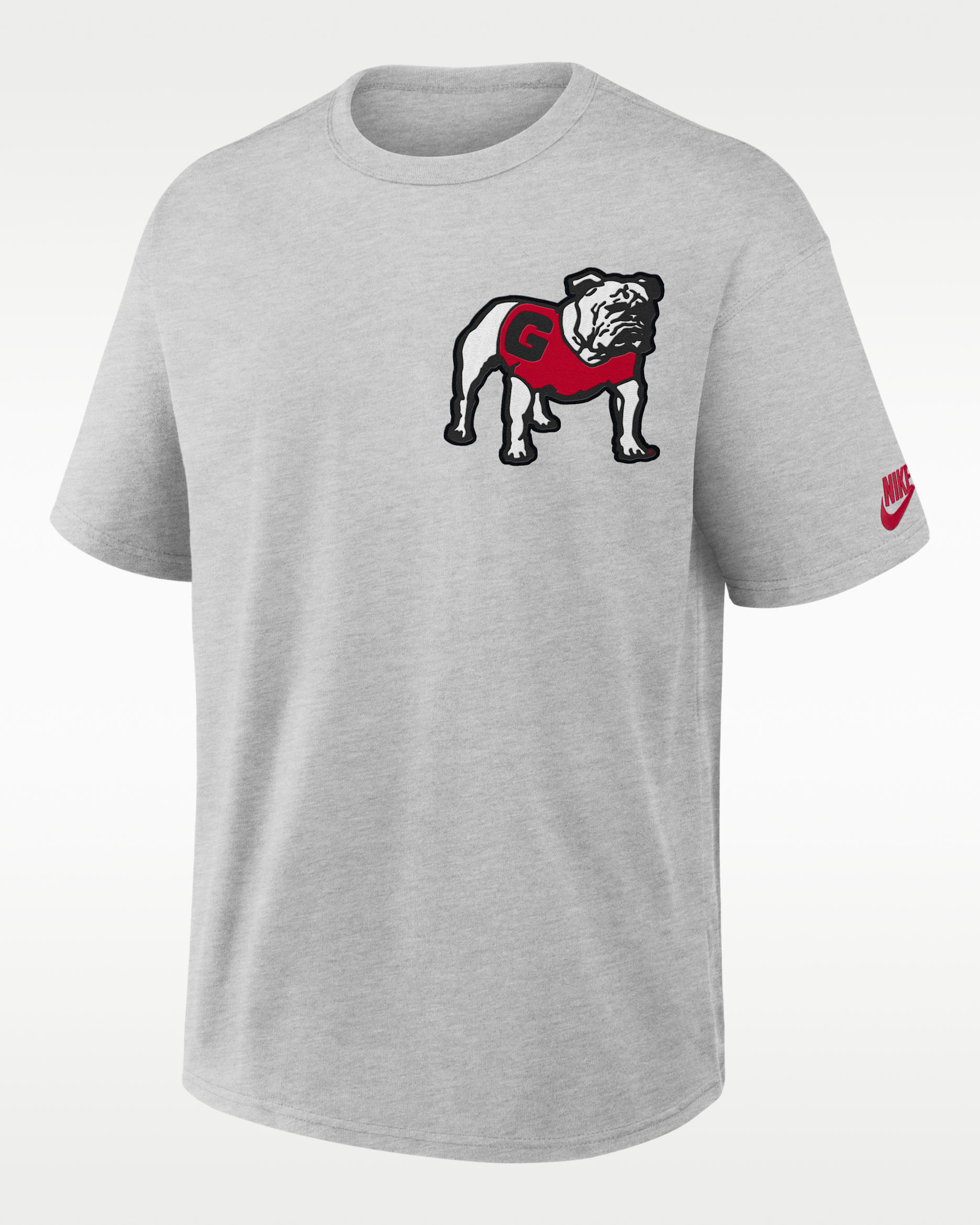 Georgia Legacy Max90 Men's Nike College T-Shirt - Grey Heather