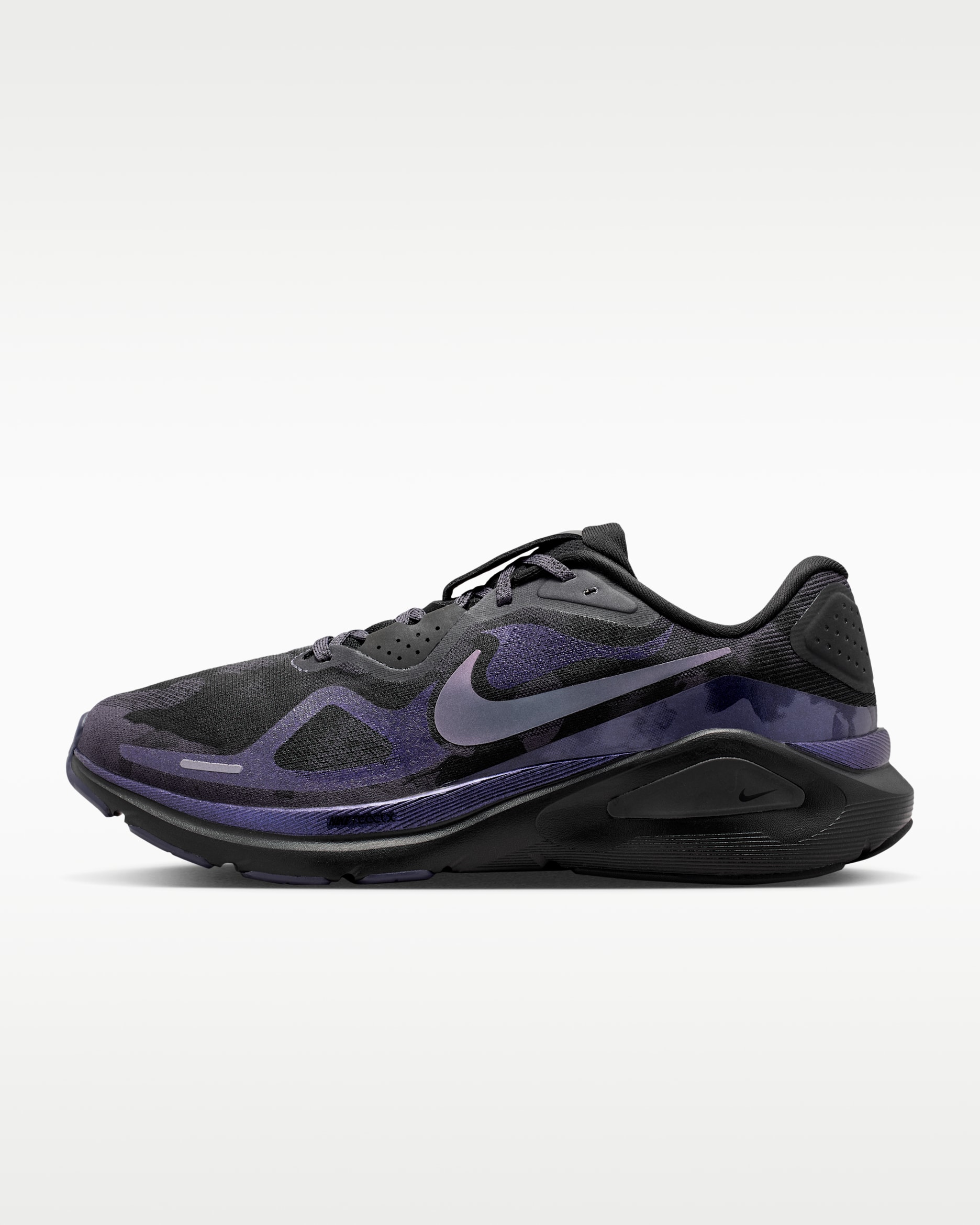 Nike Structure 26 Men's Road Running Shoes - Gridiron/Black/Multi-Colour