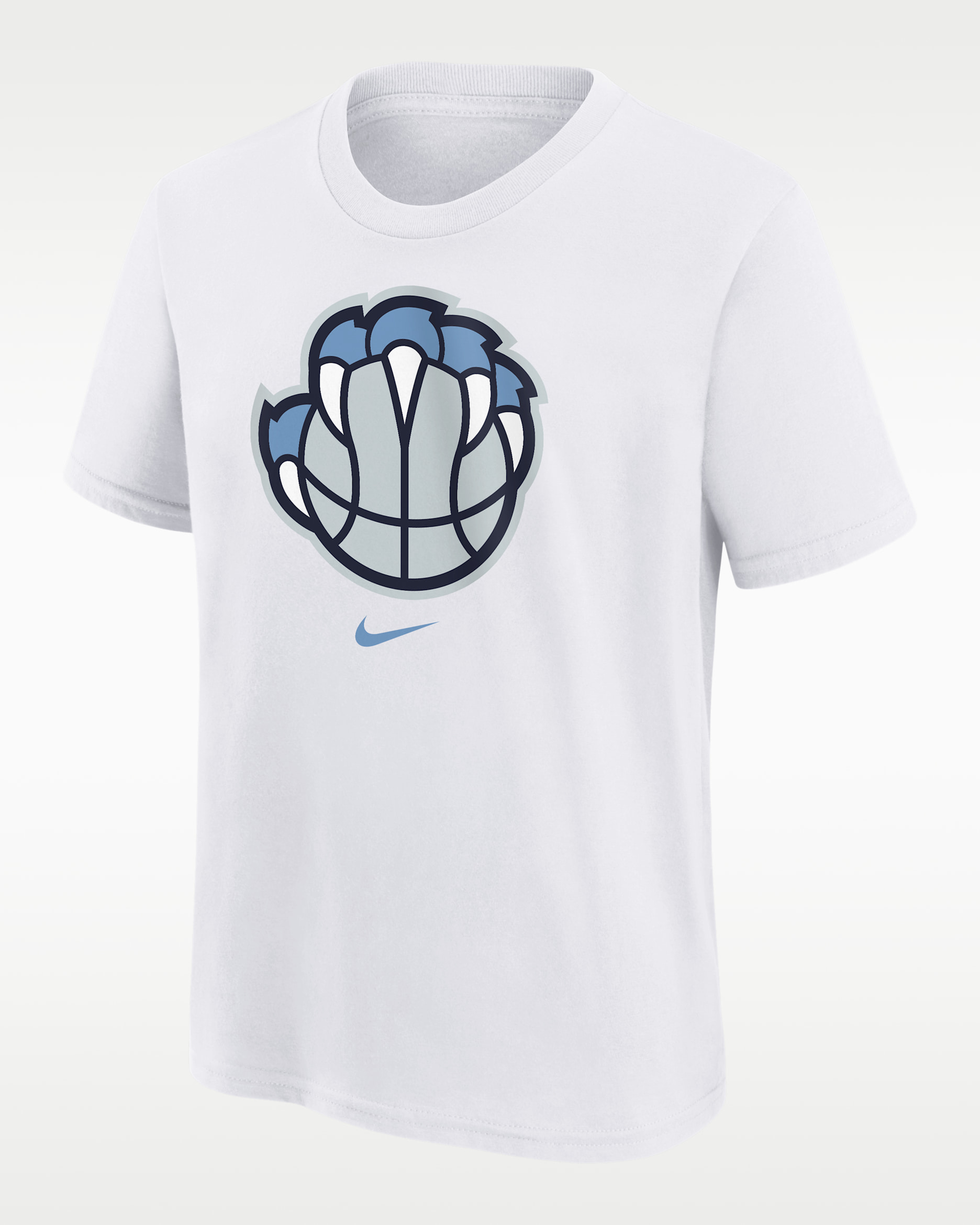 Memphis Grizzlies Essential City Edition Big Kids’ Short-Sleeve T-Shirt - White