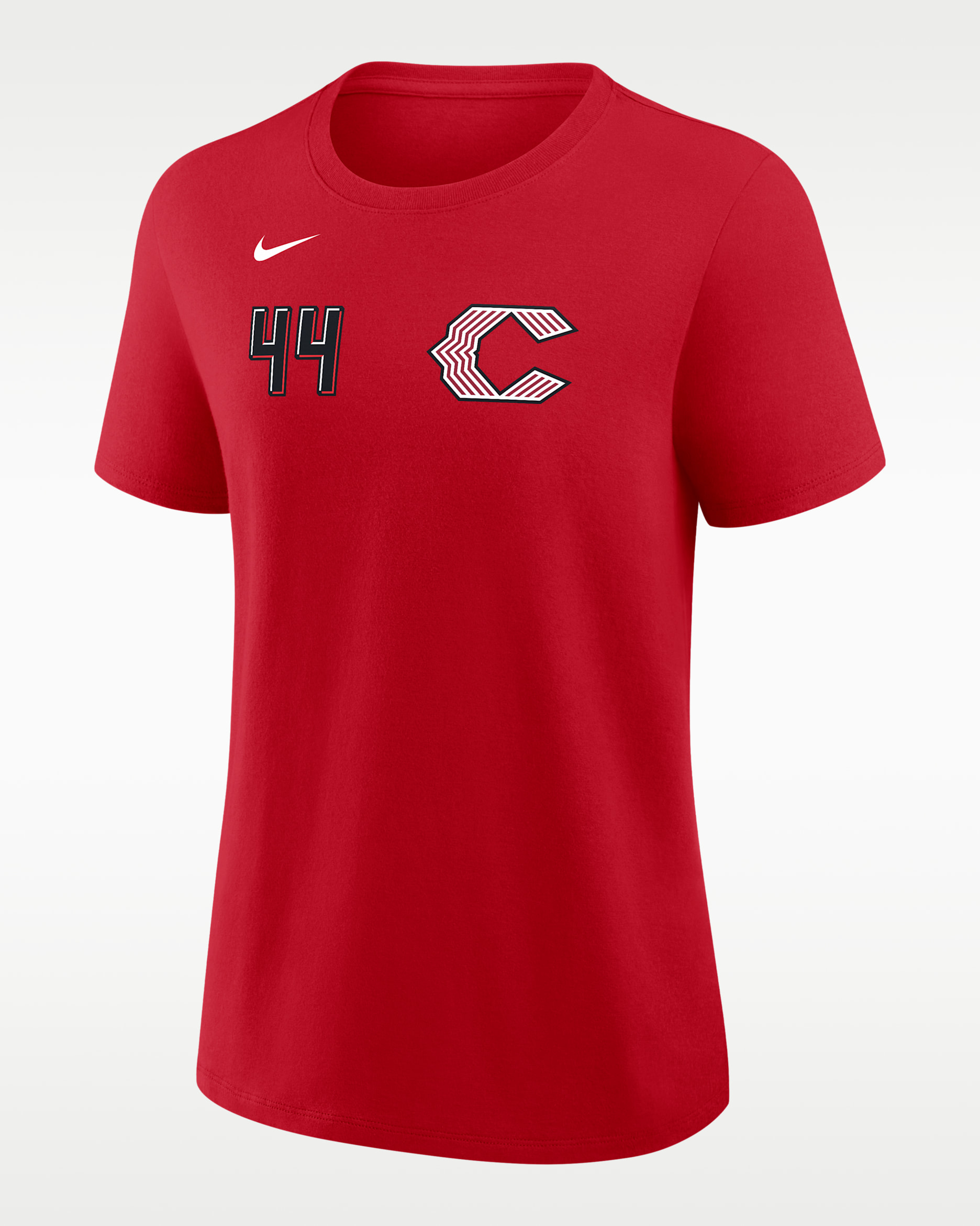 Elly De La Cruz Cincinnati Reds City Connect Women's Nike MLB T-Shirt - Red