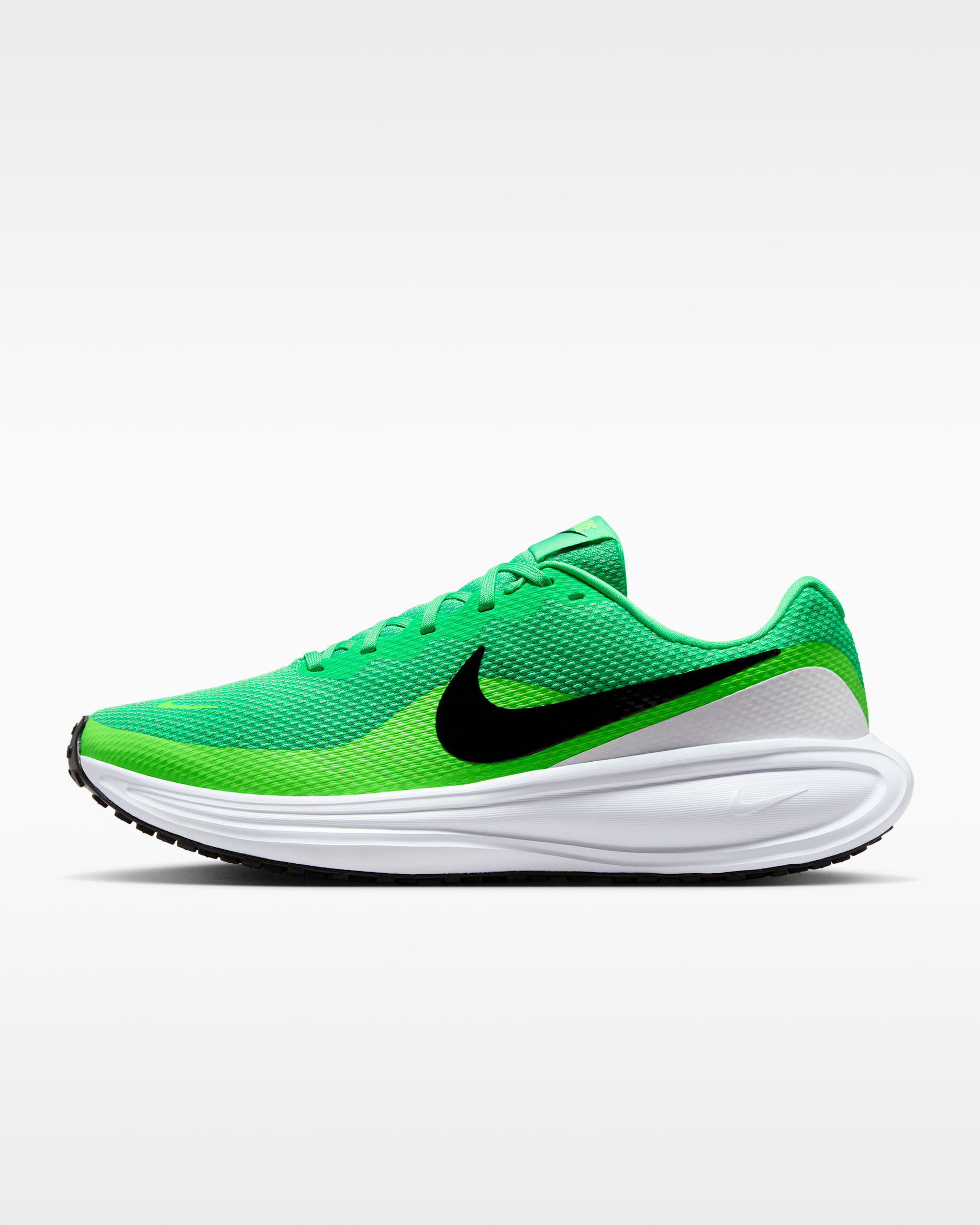 Nike Revolution 8 Men's Road Running Shoes - Green Shock/Green Strike/White/Black