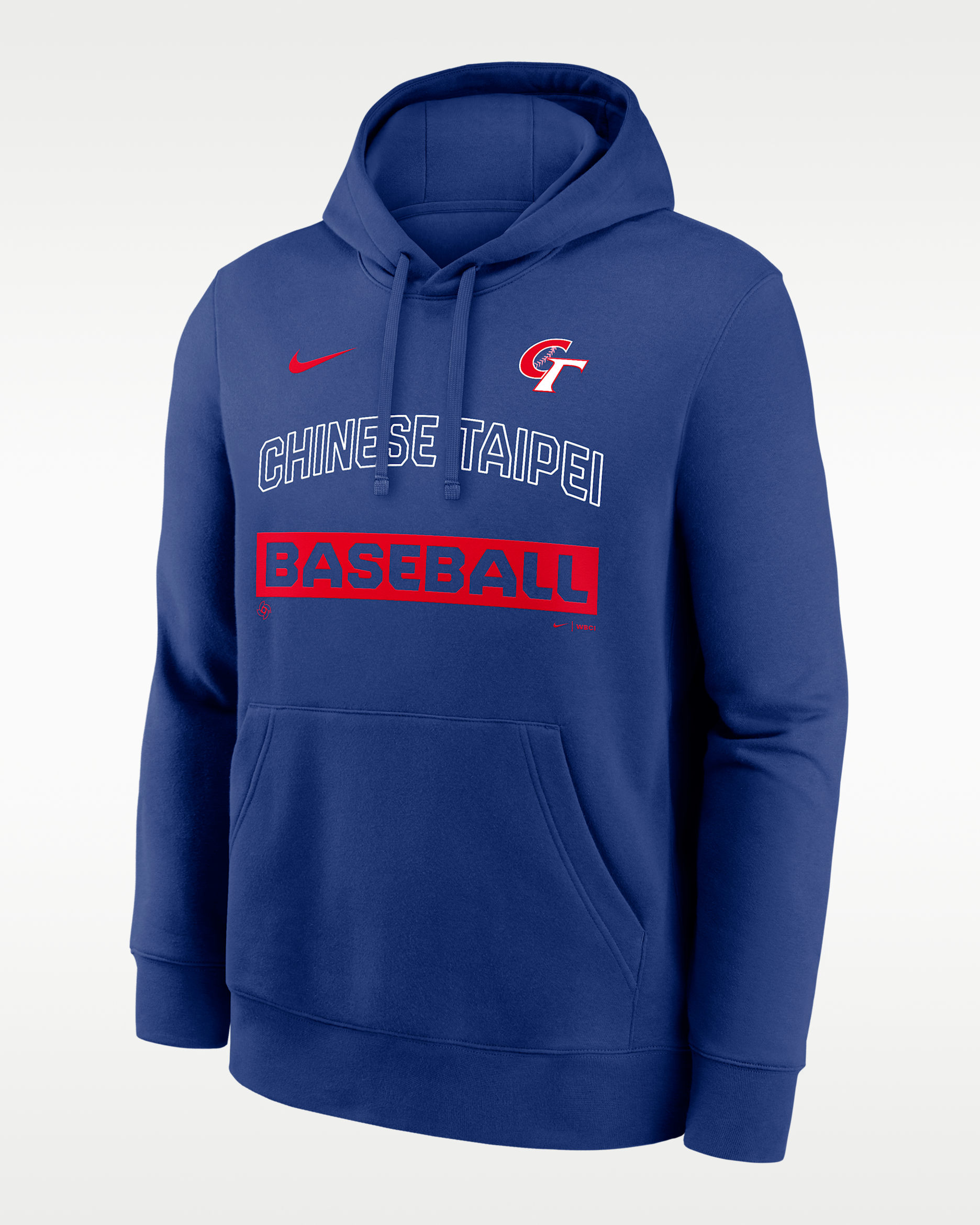 Chinese Taipei National Baseball Team 2026 World Baseball Classic Club Men's Nike Pullover Hoodie - Royal