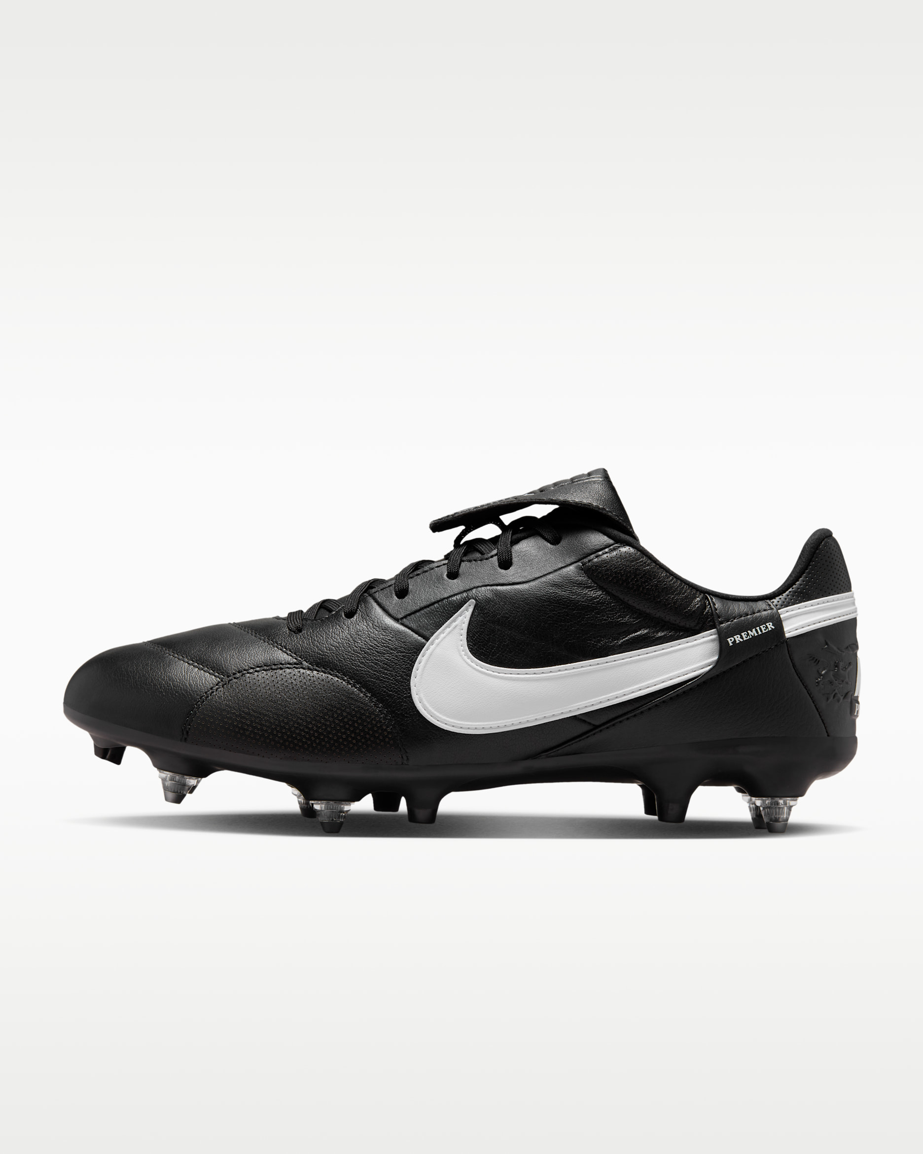 Nike Premier 3 SG-Pro Low-Top Football Boot - Black/White