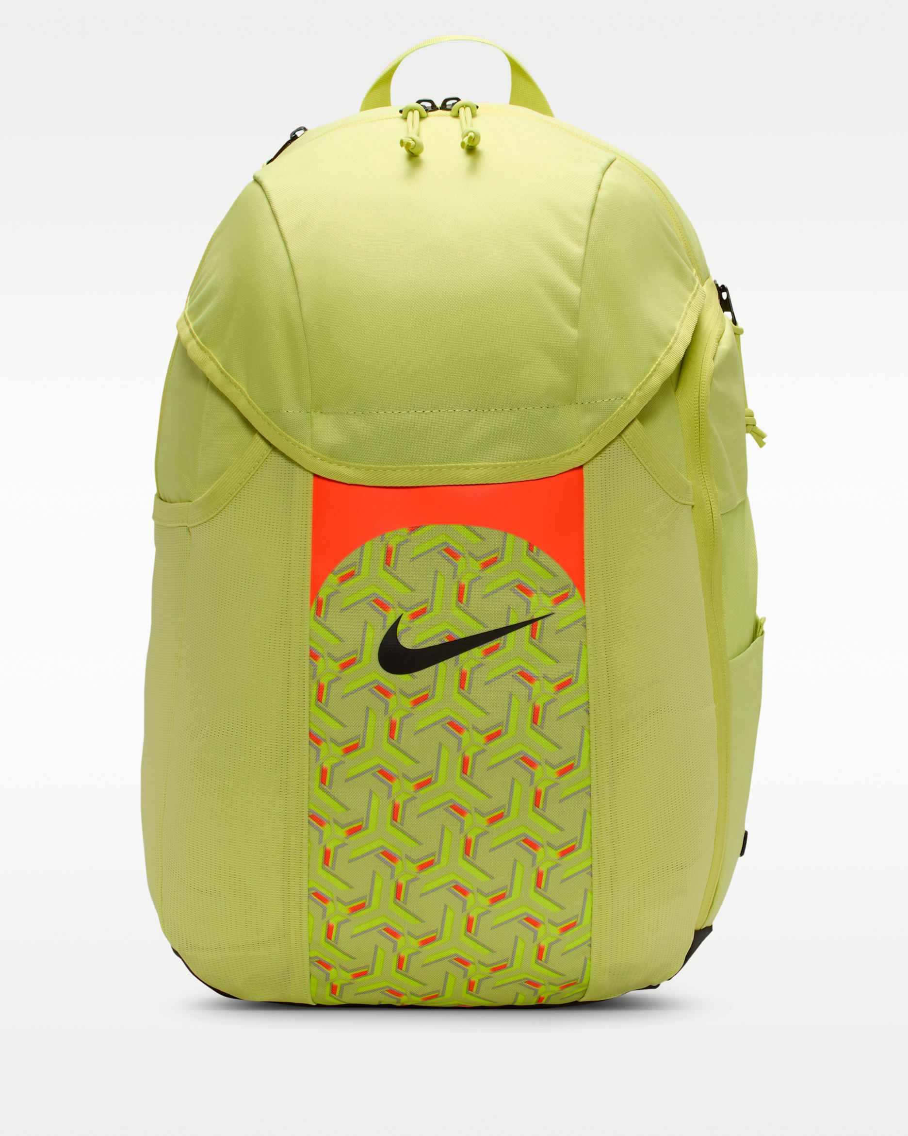 Nike Academy Team Backpack (30L) - Limelight/Hyper Crimson/Black