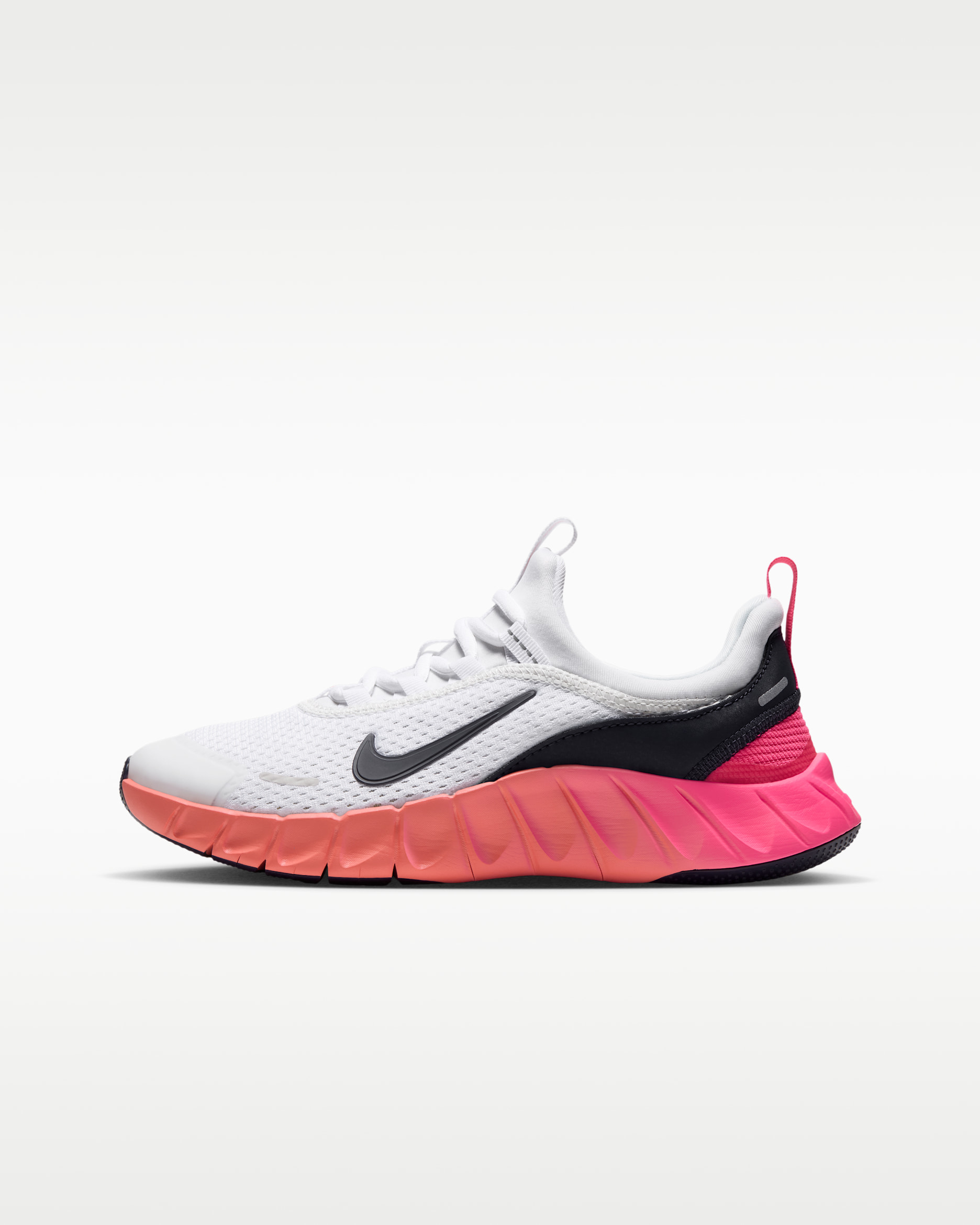 Παπούτσια για τρέξιμο Nike Free Ride για μεγάλα παιδιά - Λευκό/Hyper Pink/Atomic Pink/Gridiron