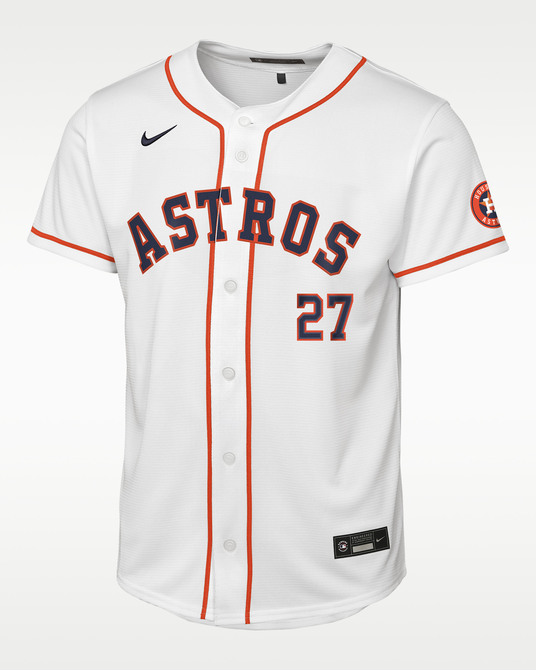 Jose Altuve Houston Astros Big Kids' Nike MLB Stadium Home Jersey - White