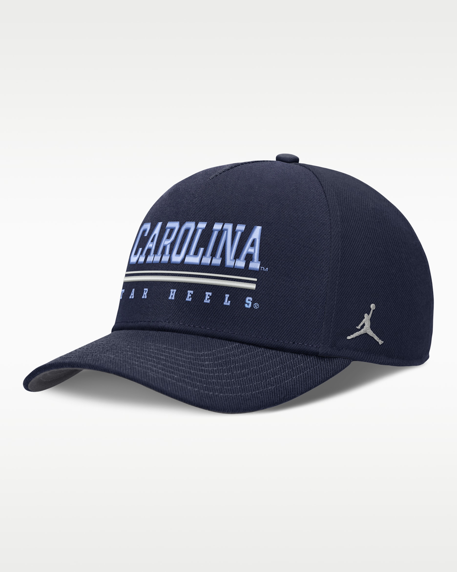 North Carolina Sideline Practice Rise Men's Jordan Brand Dri-FIT College Adjustable Hat - Navy