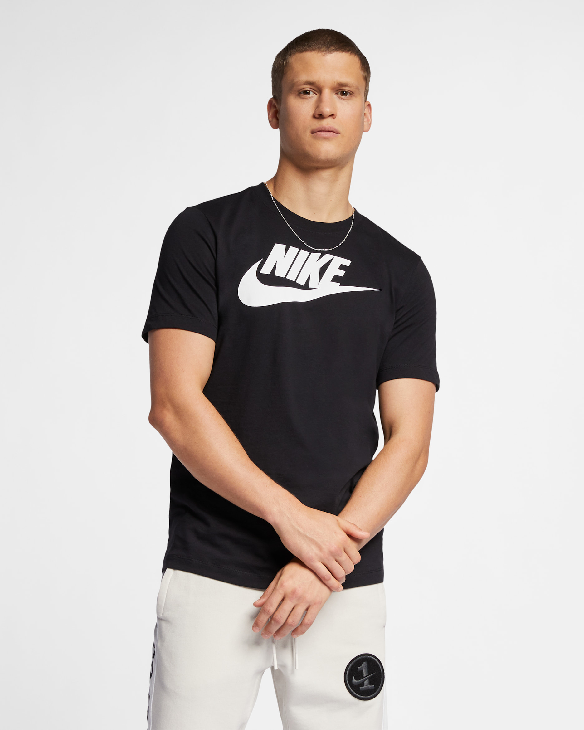 Nike Sportswear Men's T-Shirt - Black/White
