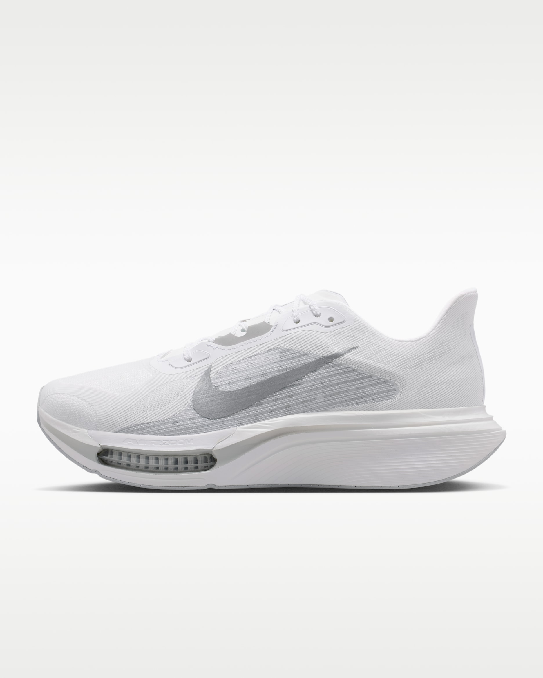 Nike Pegasus Plus 2 Men's Road Running Shoes - White/Grey Fog/Pure Platinum/Reflective Silver