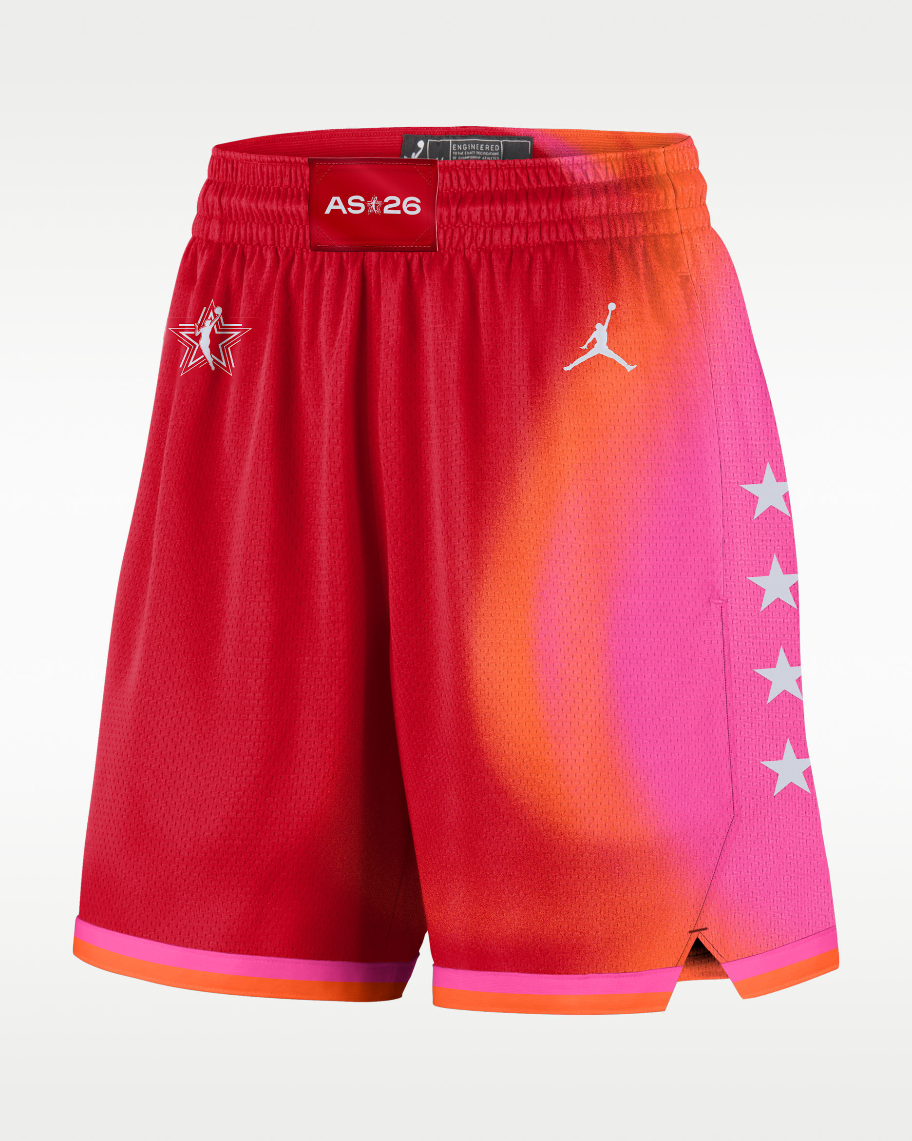 WNBA All-Star Weekend Women's Nike Victory Dri-FIT Basketball Shorts - University Red/White