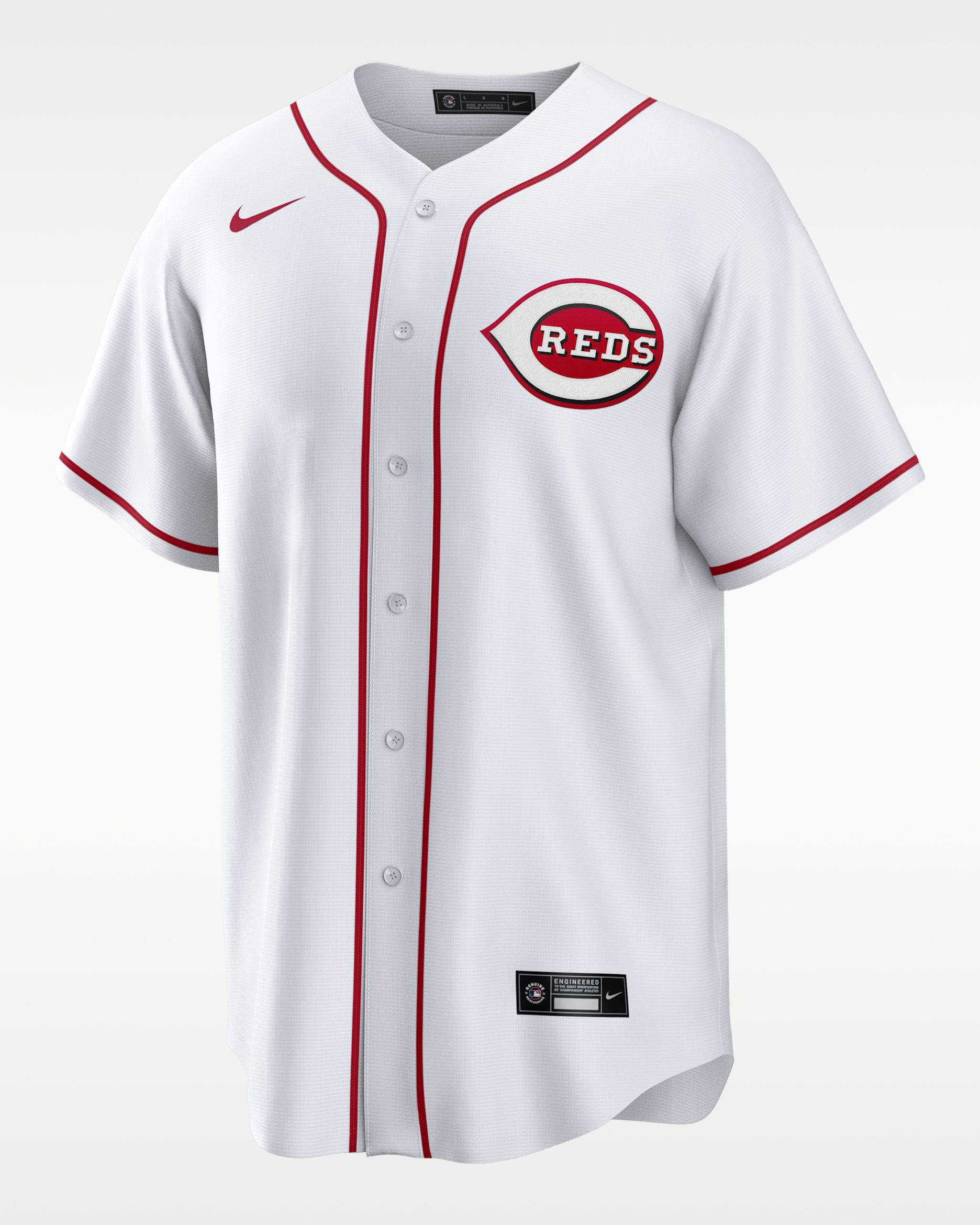Elly De La Cruz Cincinnati Reds Men's Nike MLB Replica Jersey - White/Red