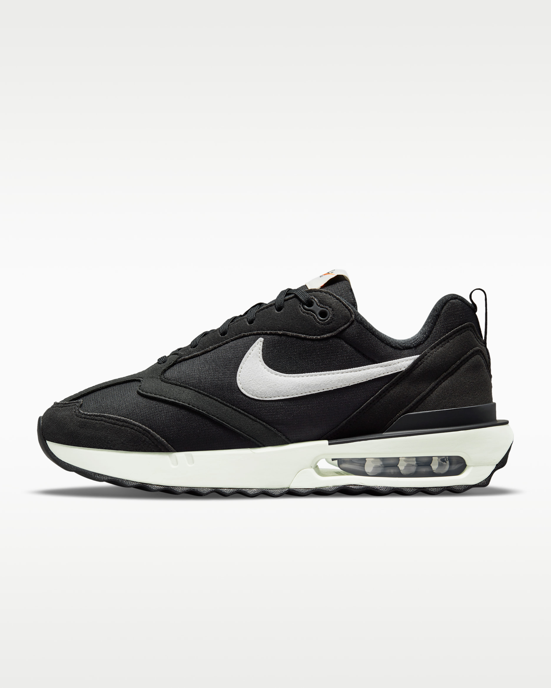 Nike Air Max Dawn Women's Shoes - Black/Metallic Silver/Total Orange/Summit White