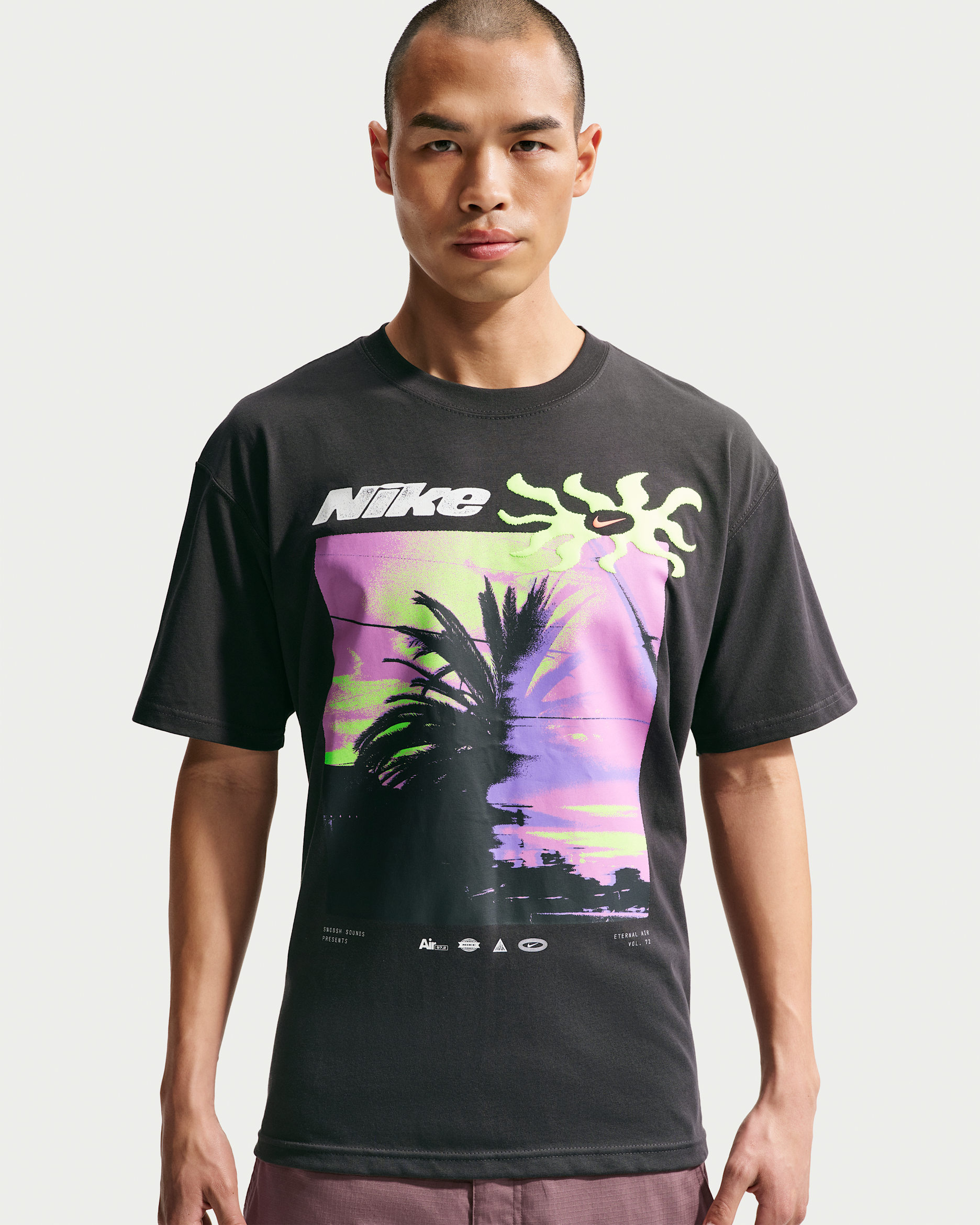 나이키 스포츠웨어 티셔츠 - 오프 누아르