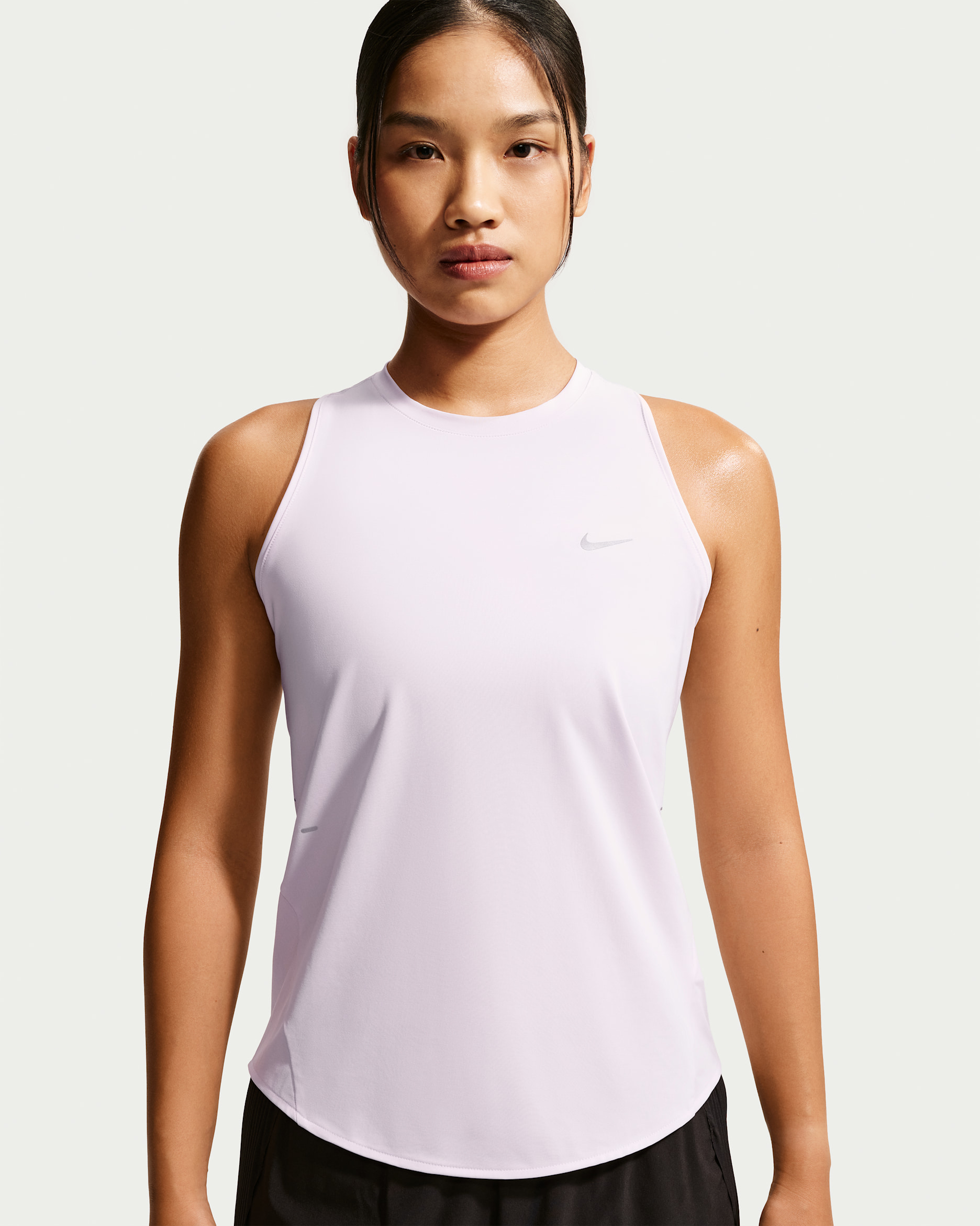 Nike Swift Women's Dri-FIT Running Tank Top - Bleached Lilac