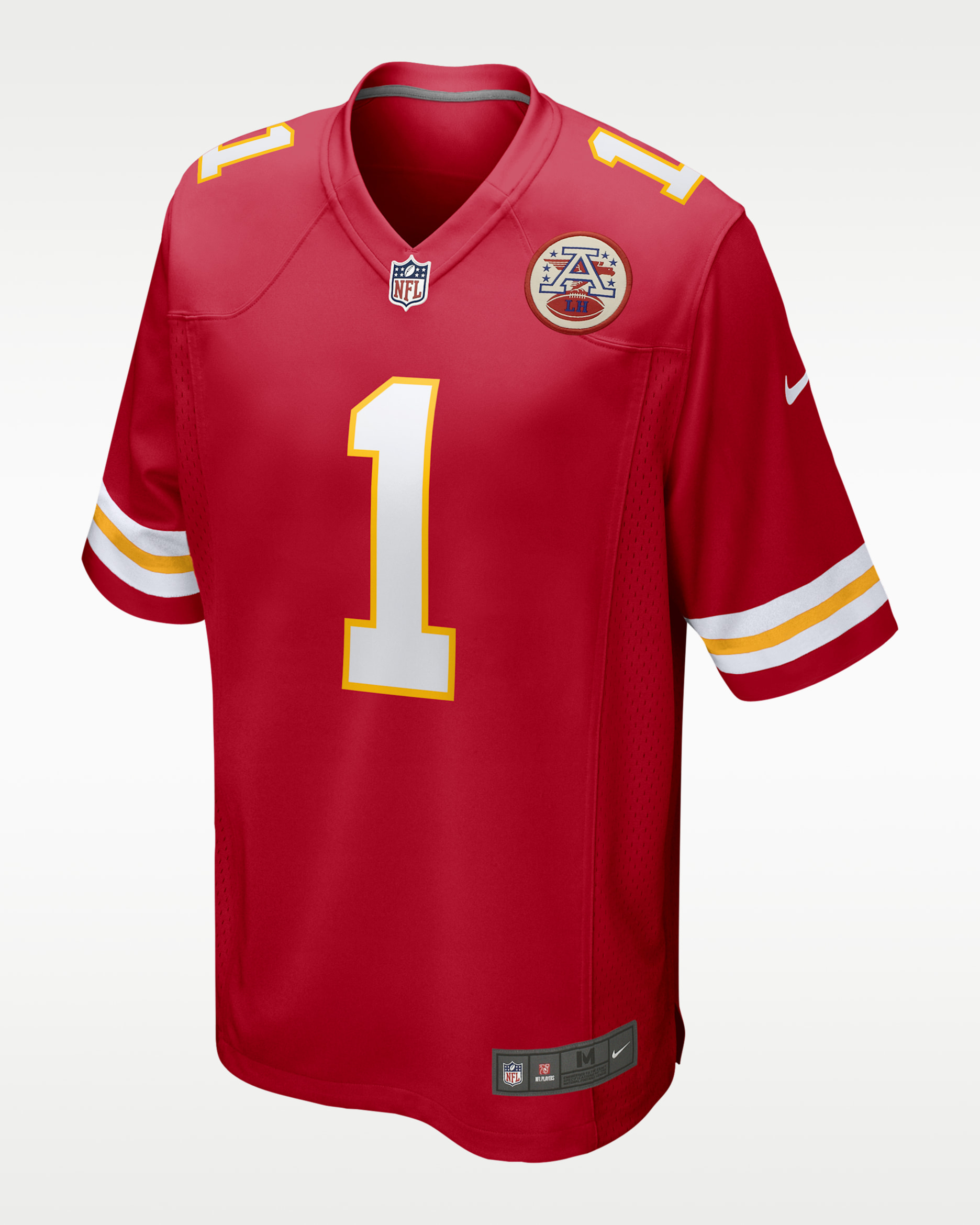 Xavier Worthy Kansas City Chiefs Men's Nike NFL Game Football Jersey - Red