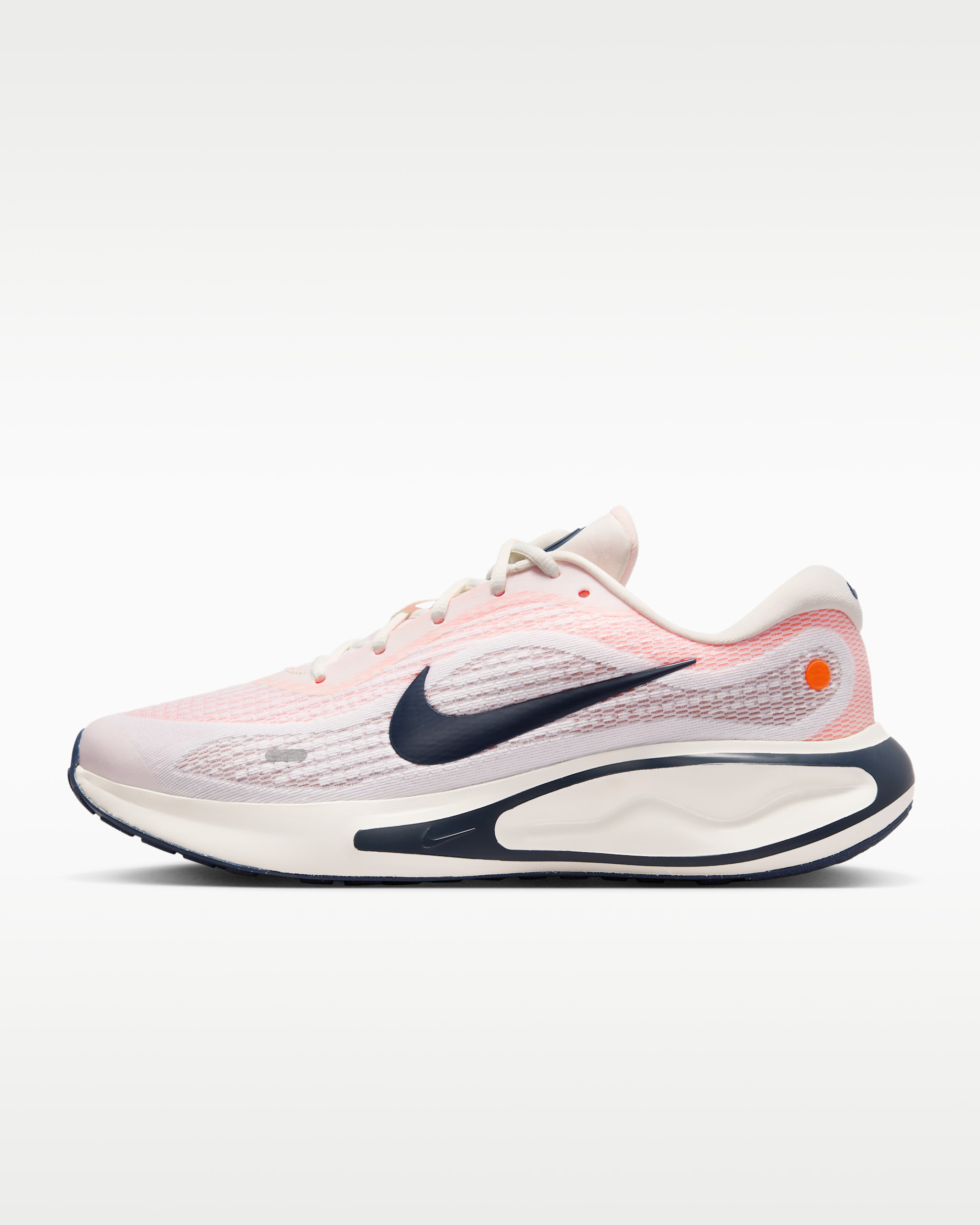 Nike Journey Run Men's Road Running Shoes - Sail/Total Orange/Burnt Sunrise/Thunder Blue