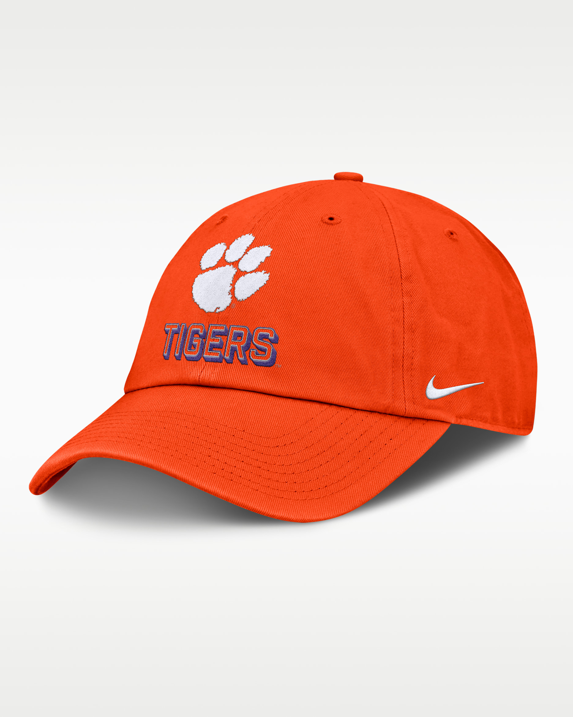 Clemson On-Field Club Gameday Men's Nike College Adjustable Hat - Orange
