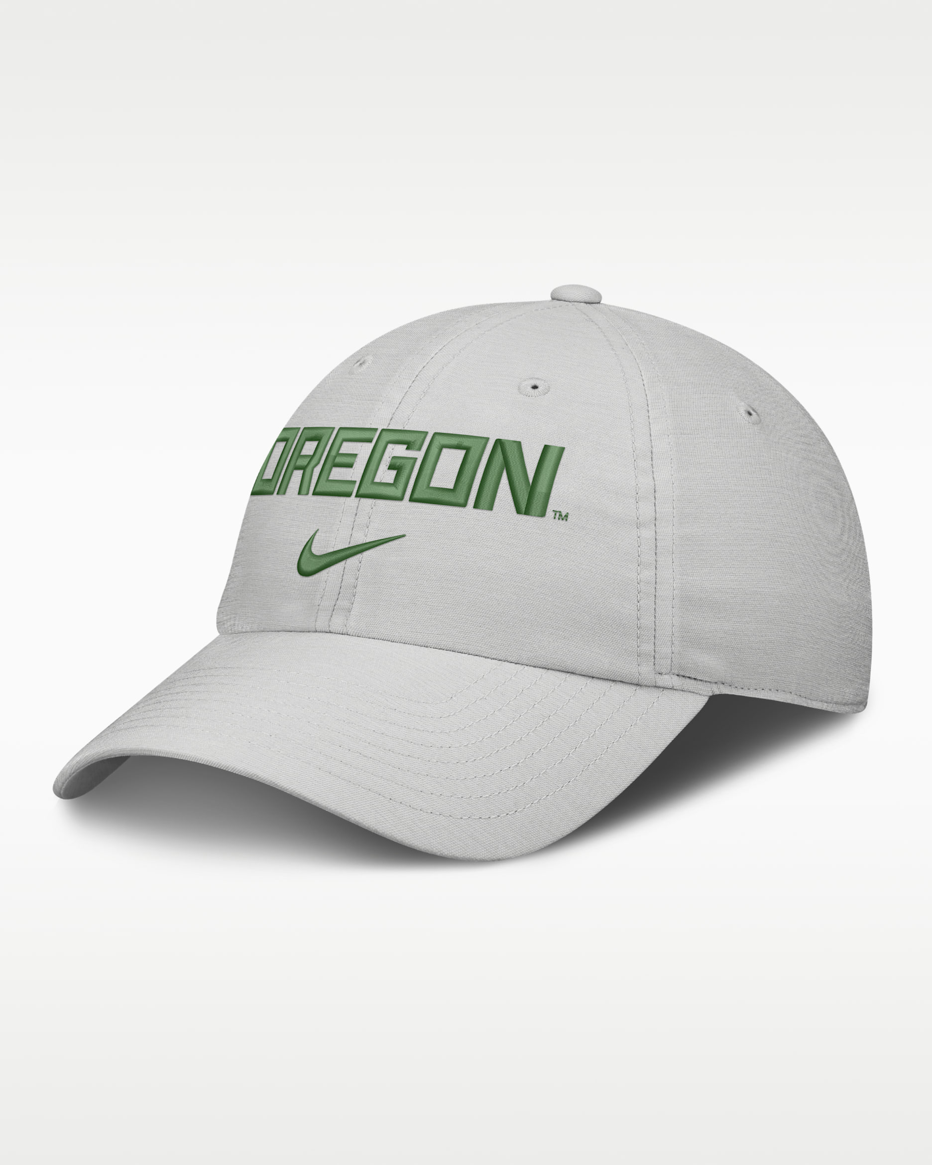 Gorra universitaria Nike ajustable para hombre Oregon Sideline Club Practice - Polvo fotón