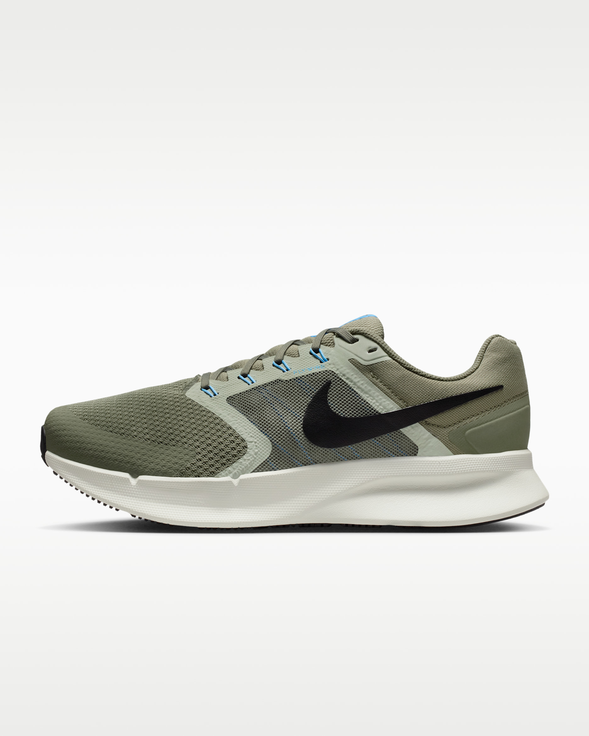 Tenis de correr en pavimento para hombre (extraanchos) Nike Run Swift 3 - Salvia plata/Niebla pícea/Halo pícea/Negro