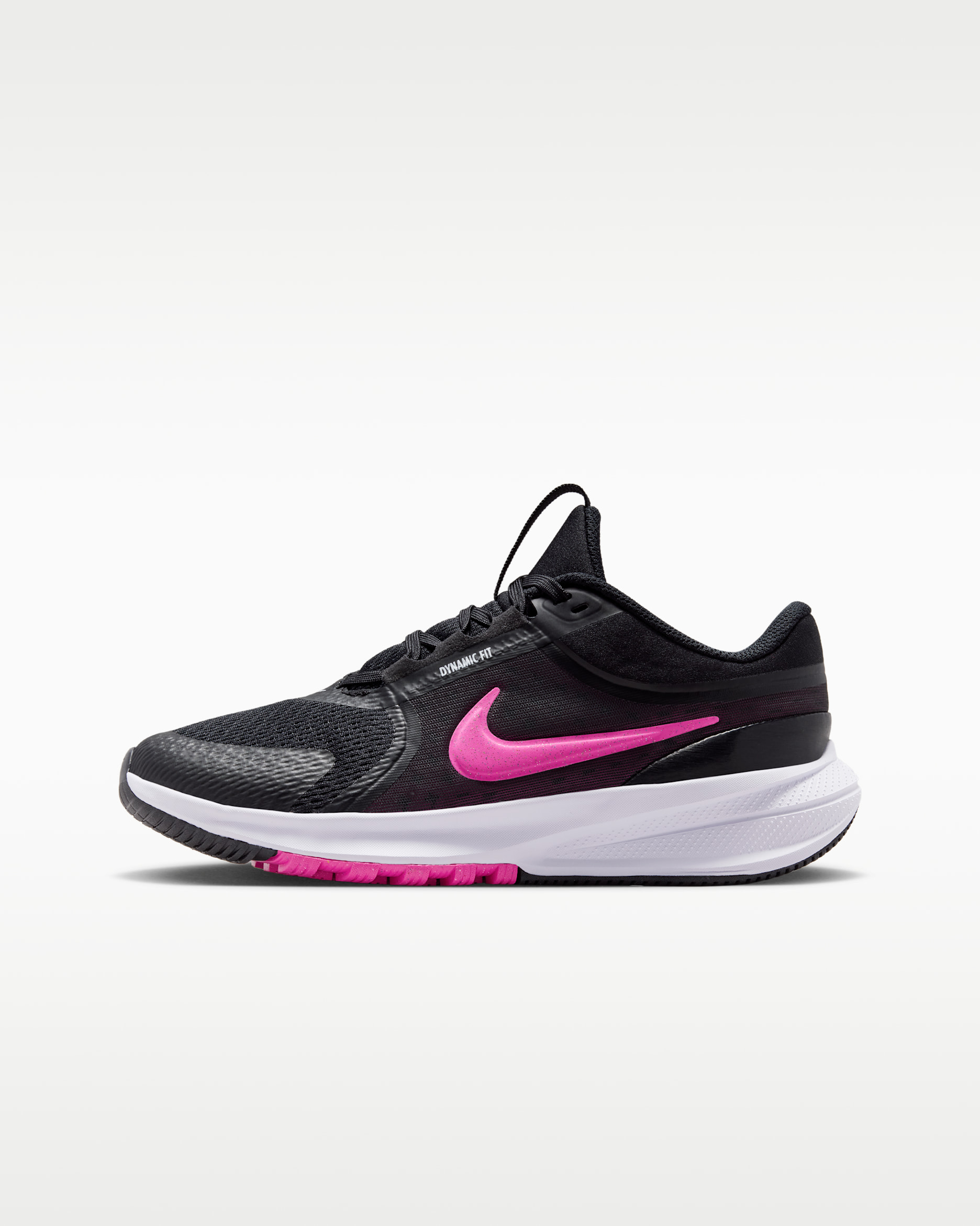 Nike Star Runner 5 Big Kids' Running Shoes - Black/Anthracite/White/Laser Fuchsia