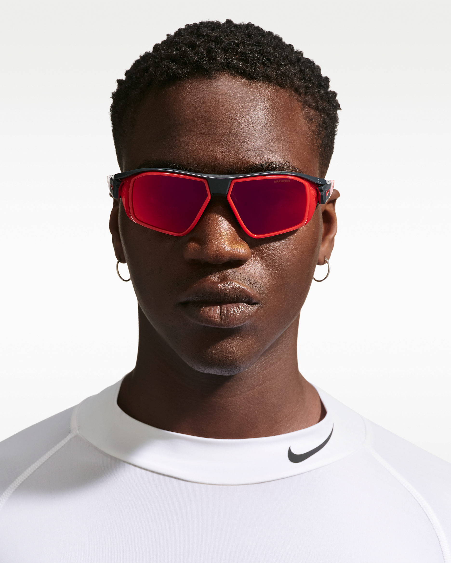 Nike Show X3 Flyfree Sunglasses - Anthracite/Red