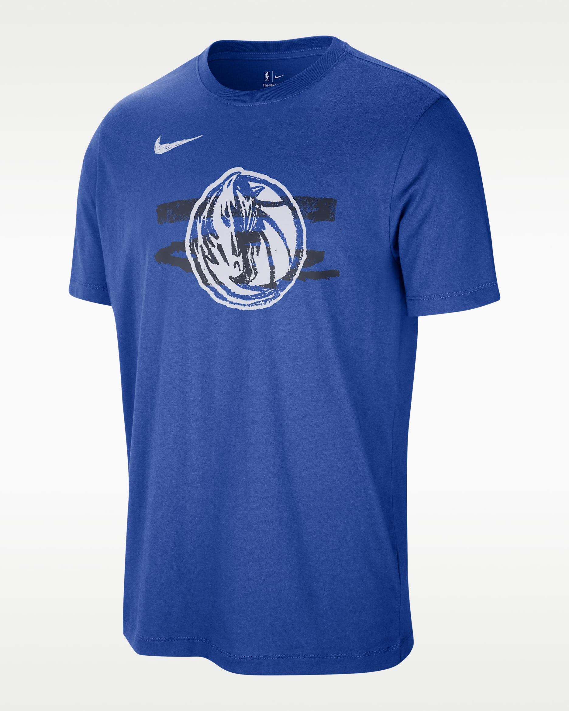 Dallas Mavericks Courtside Men's Nike NBA T-Shirt - Game Royal