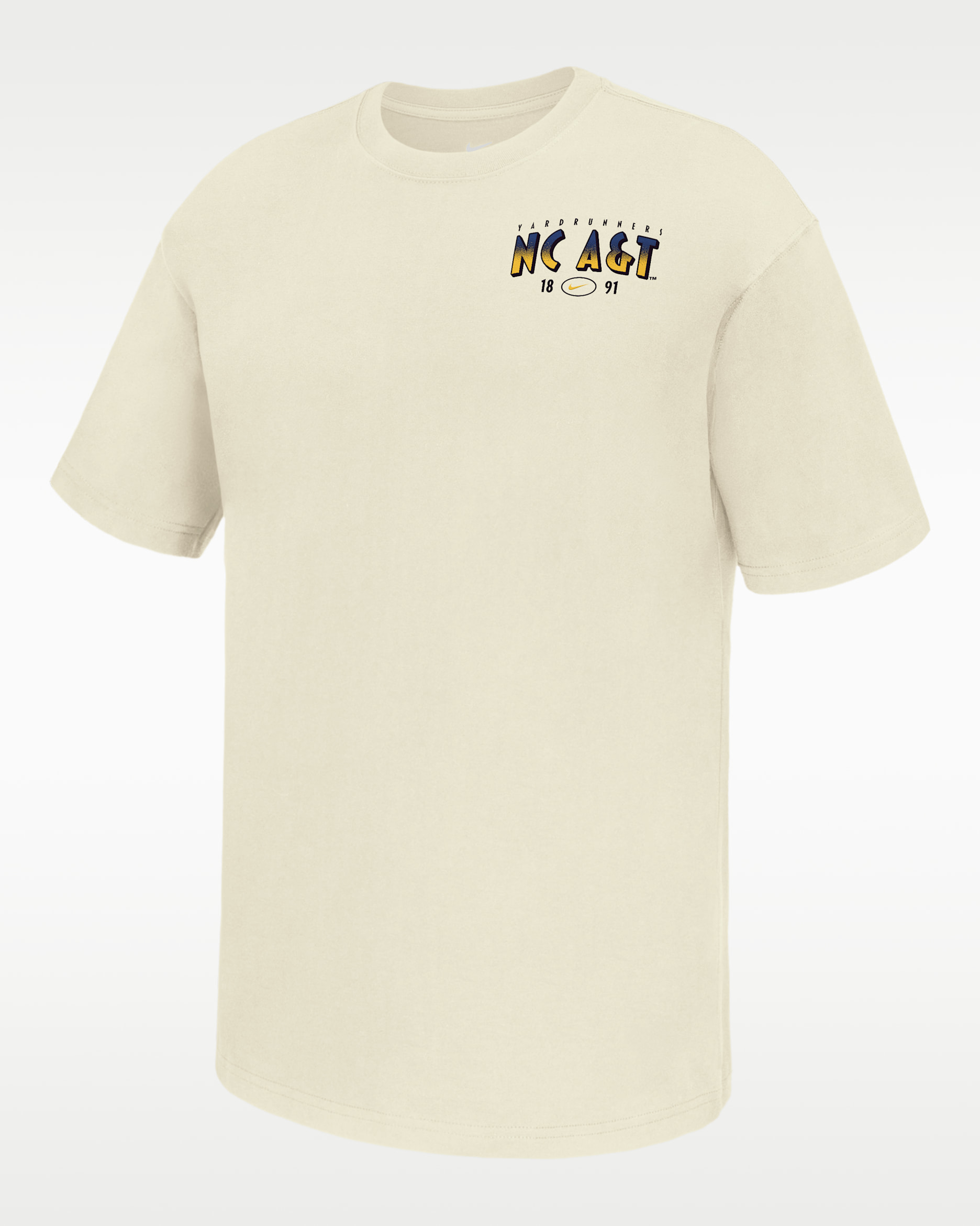 Nike College (North Carolina A&T University) Men's Short-Sleeve T-Shirt - Sail