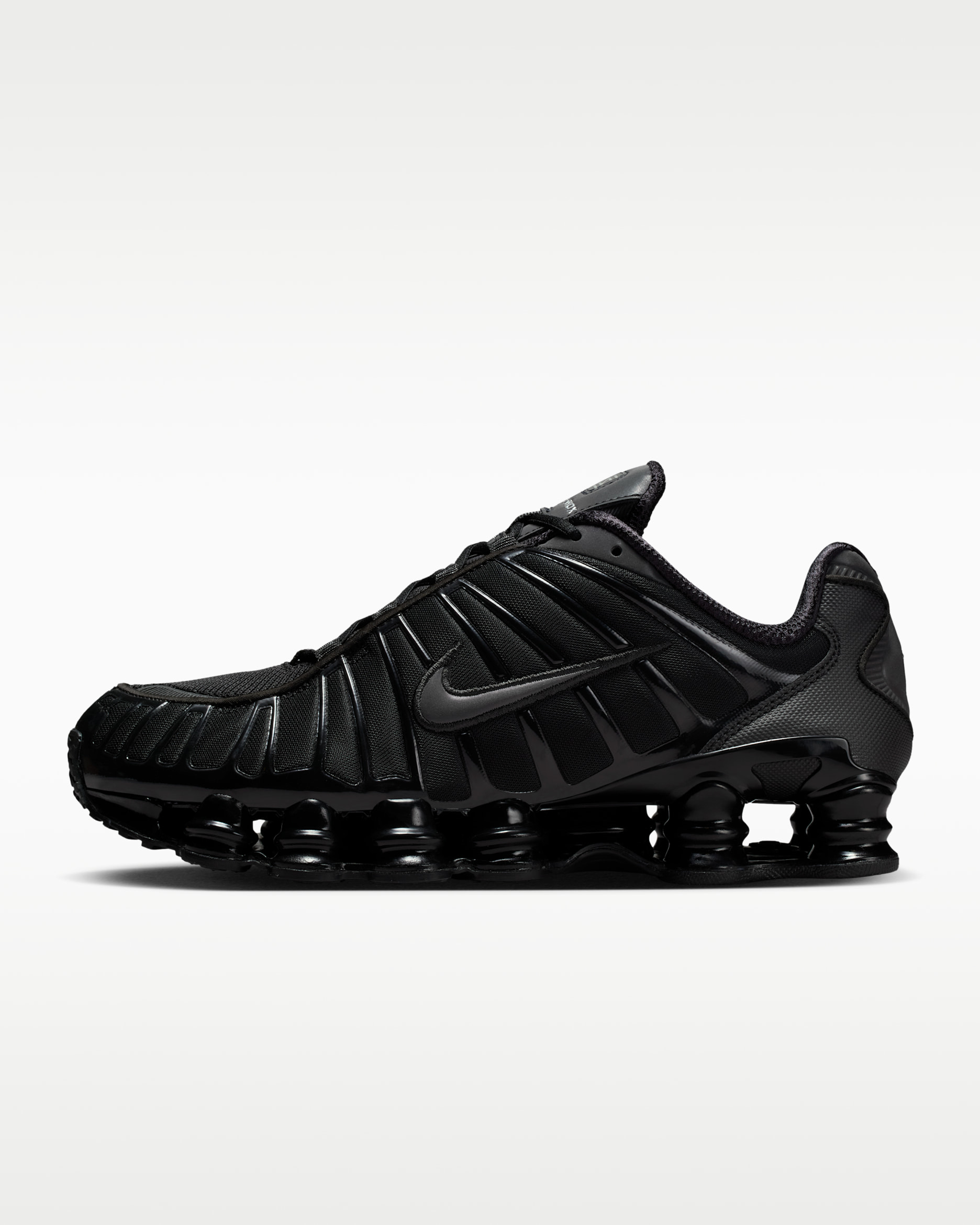 Nike Shox TL Men's Shoes with Reflective Accents - Black/Metallic Silver/Light Lemon Twist/Multi-Color